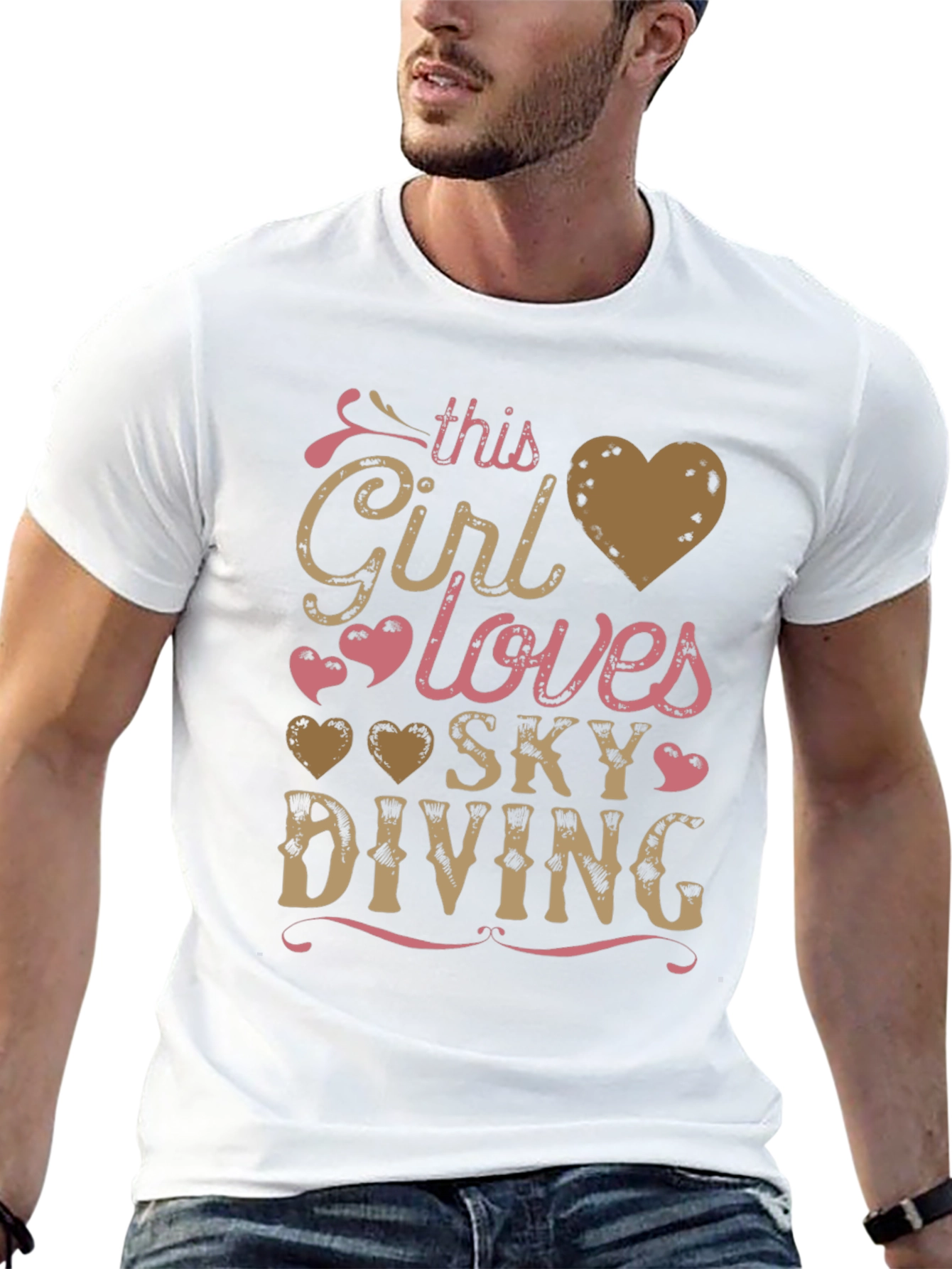 This Girl Loves Skydiving T-Shirt