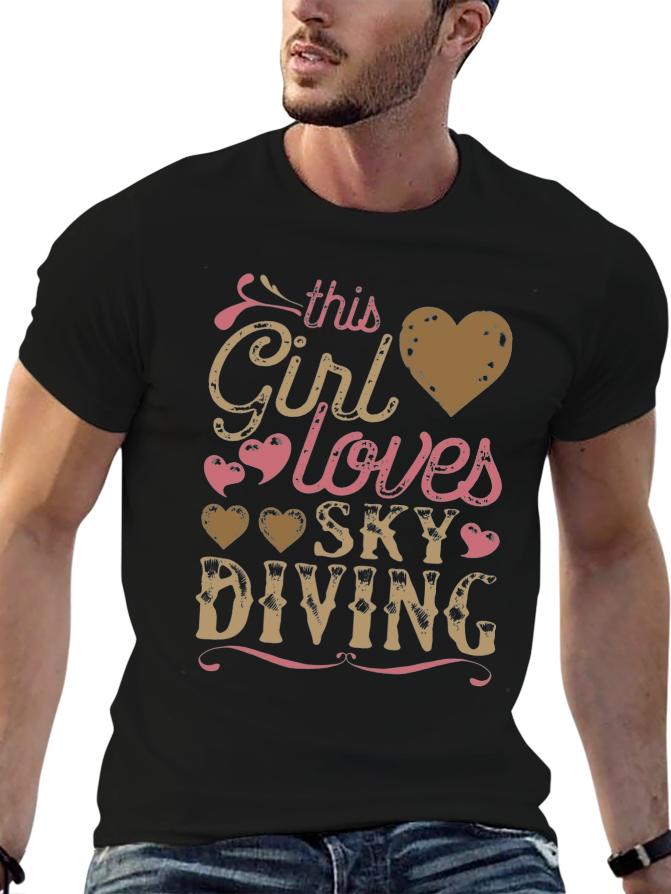 This Girl Loves Skydiving T-Shirt