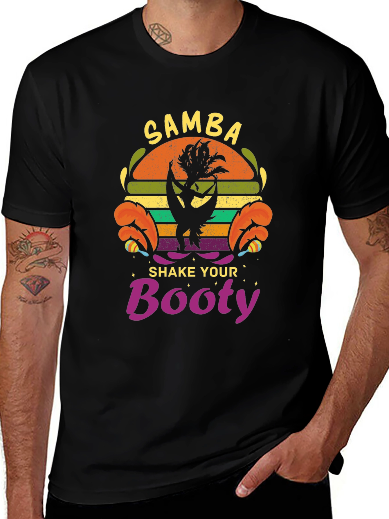 Samba Shake Your Booty Graphic Tee