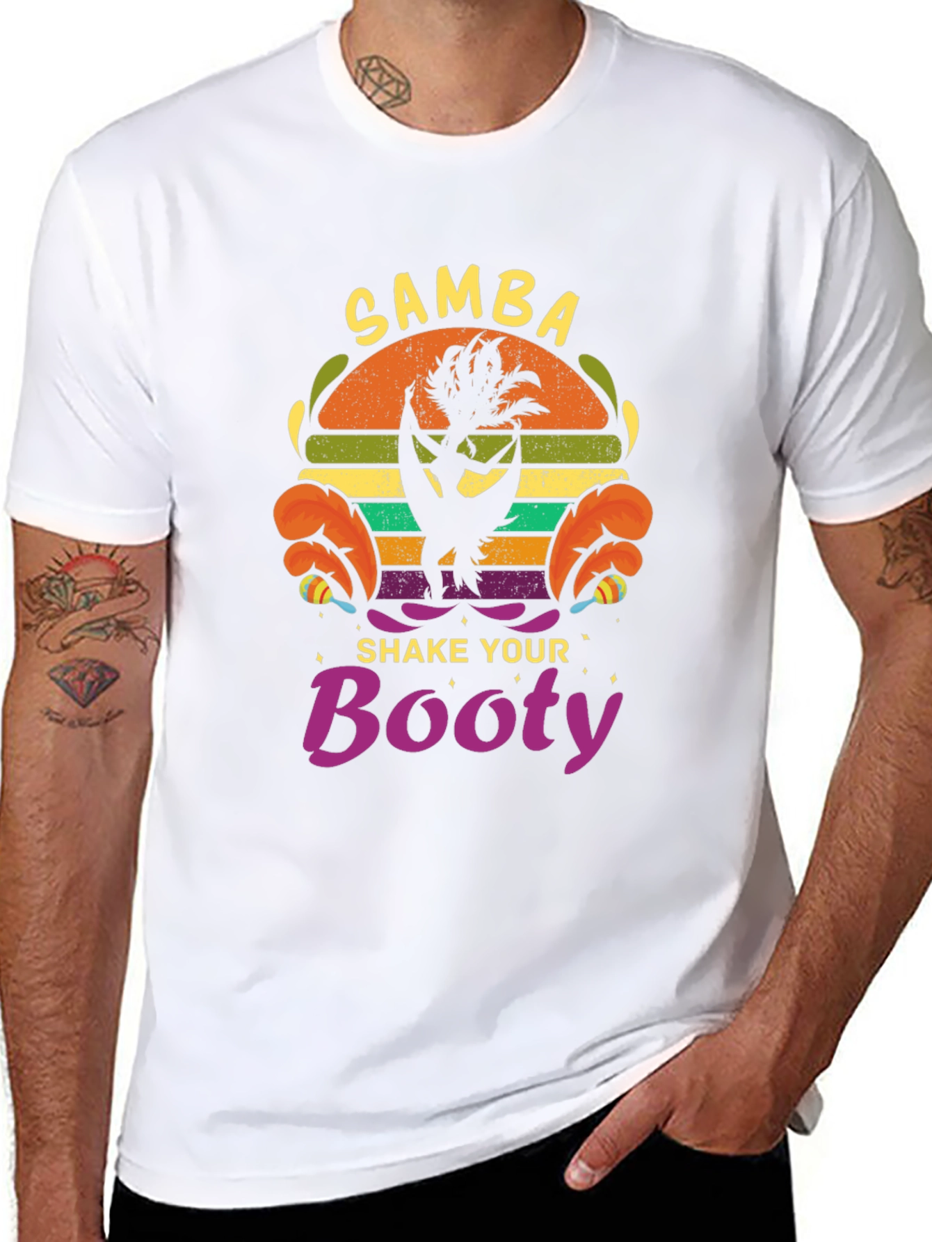 Samba Shake Your Booty Graphic Tee