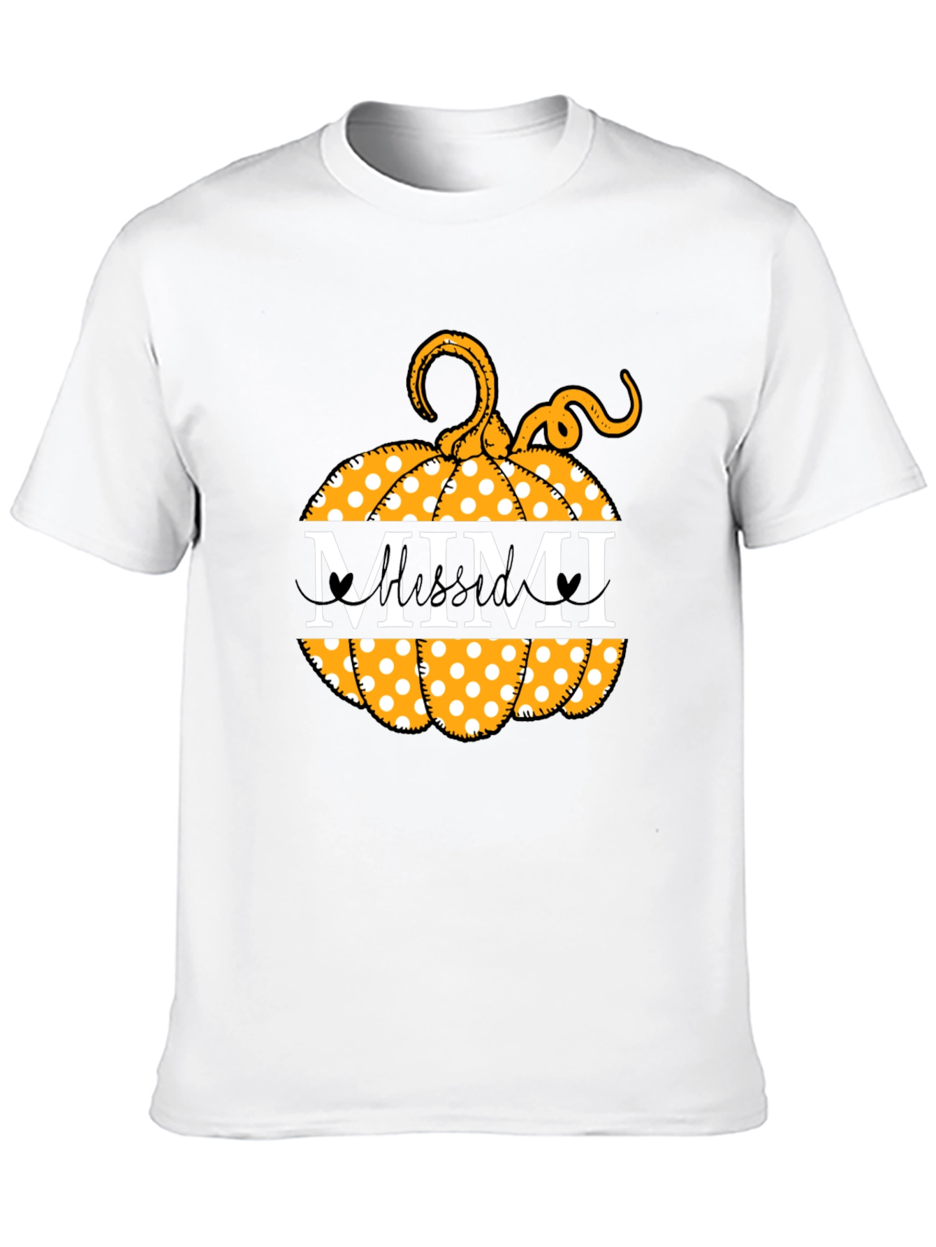 Mimi Pumpkin Patch Tee - Fall Harvest Shirt