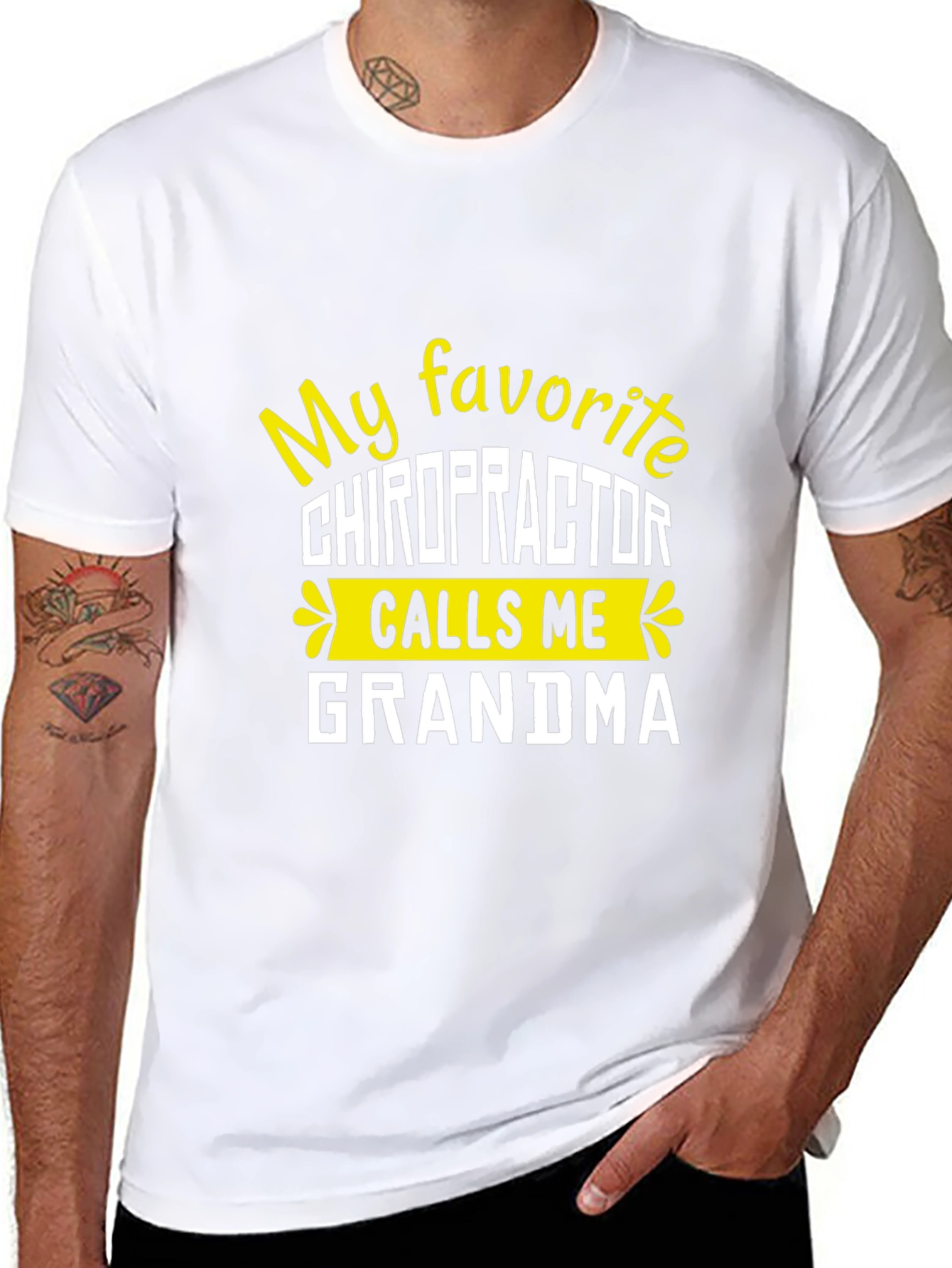 Funny Chiropractor Grandma T-Shirt