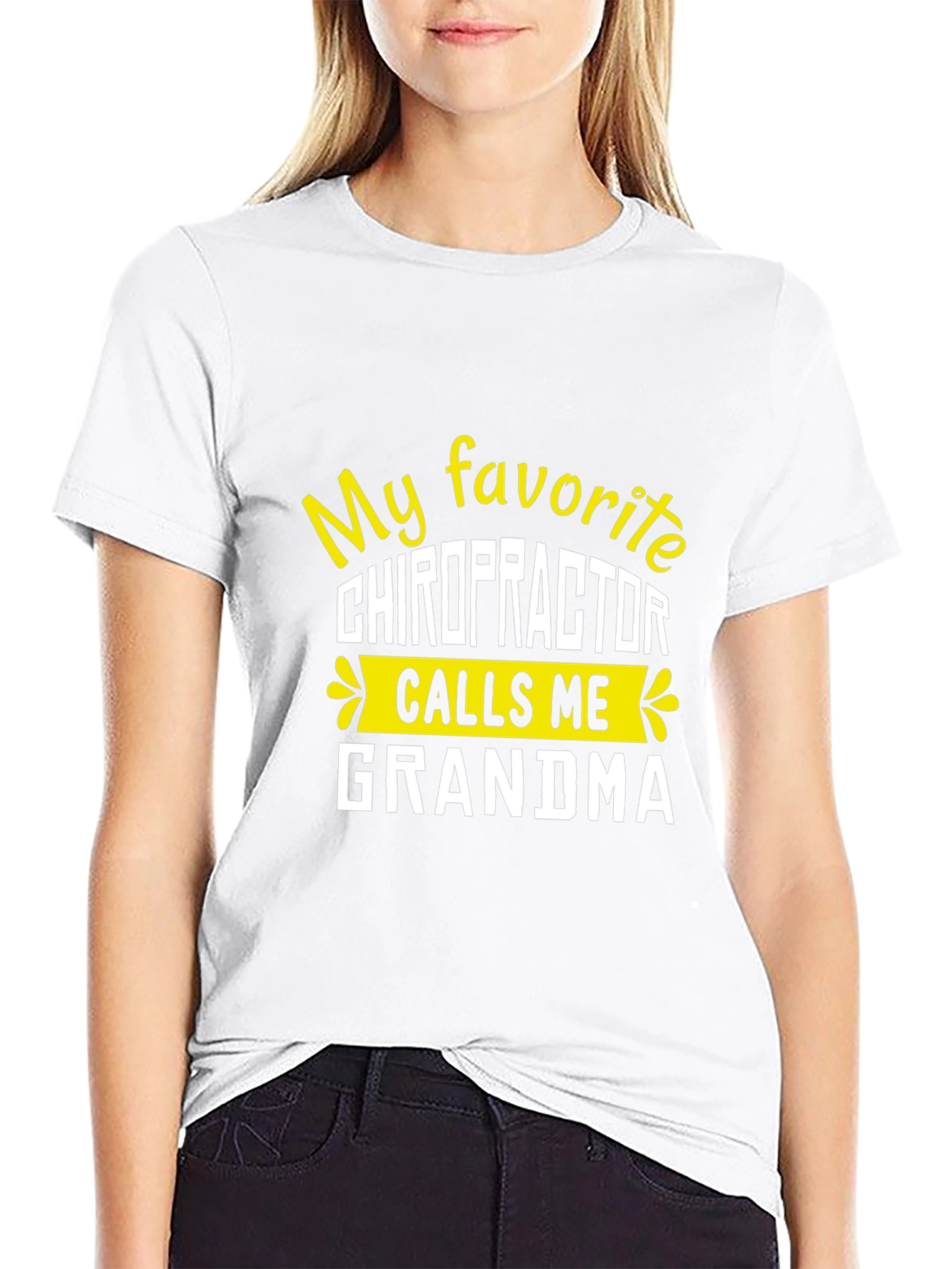Funny Chiropractor Grandma T-Shirt