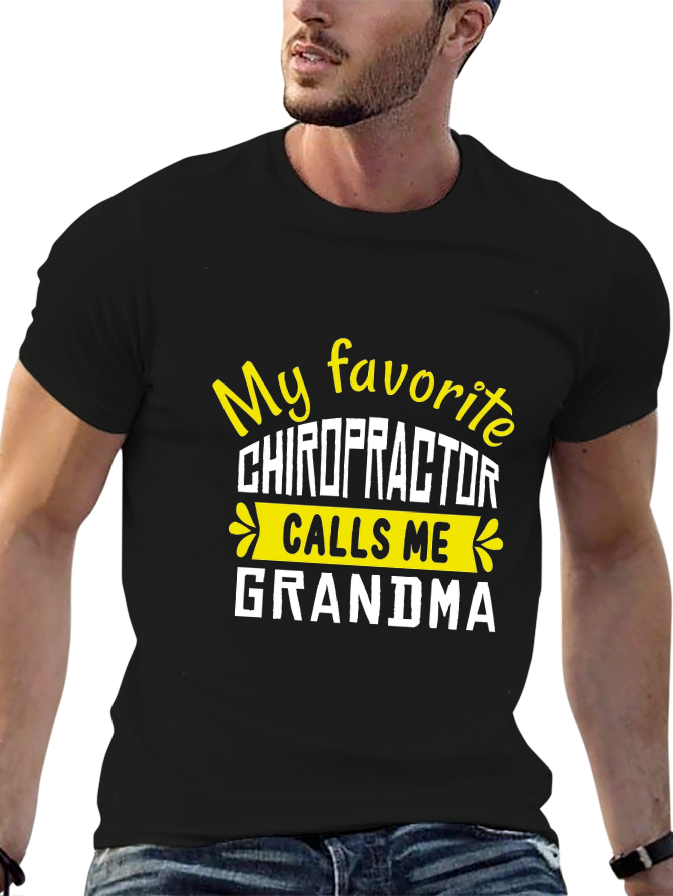 Funny Chiropractor Grandma T-Shirt