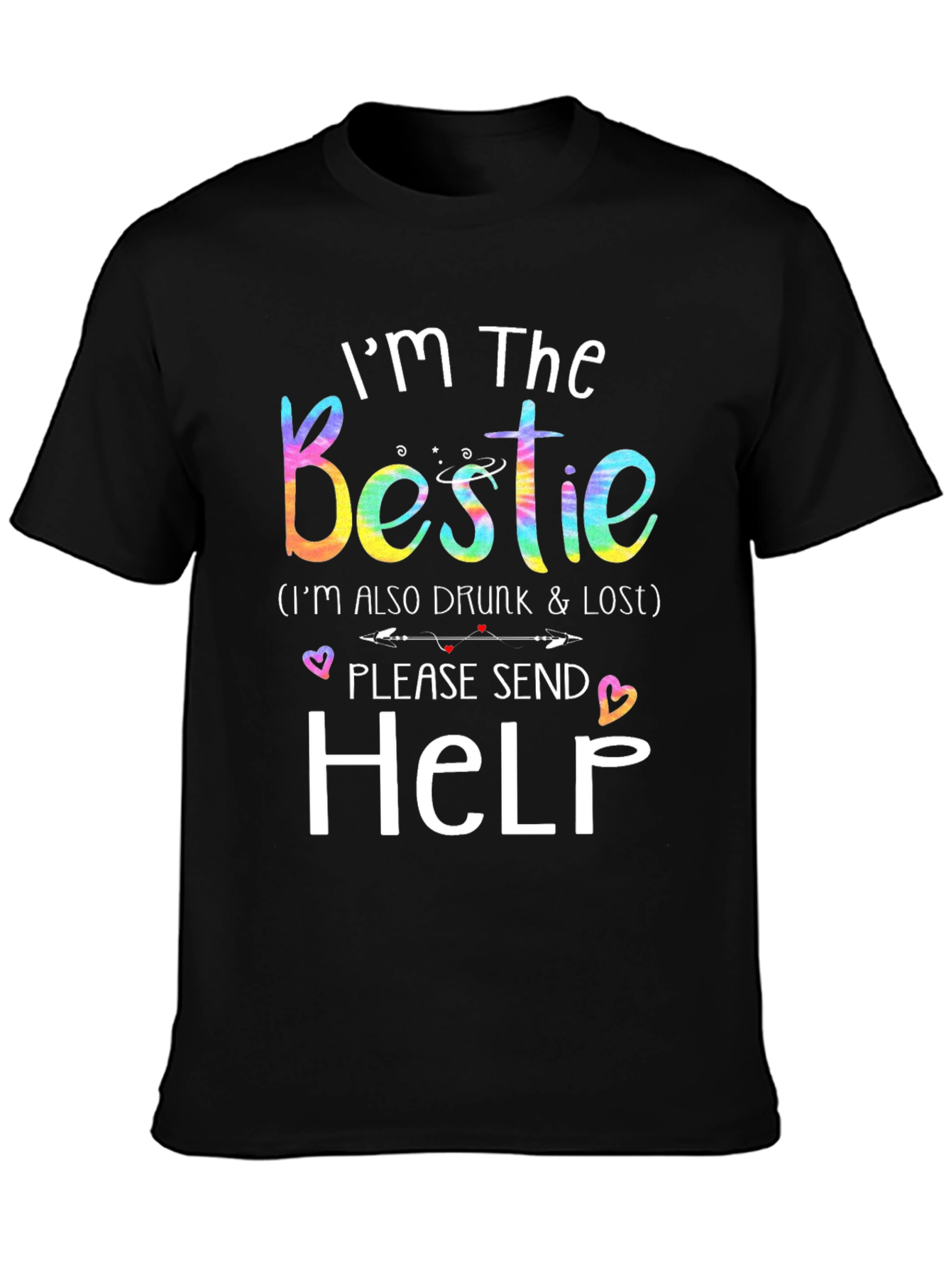 Funny Im The Bestie Graphic T-Shirt