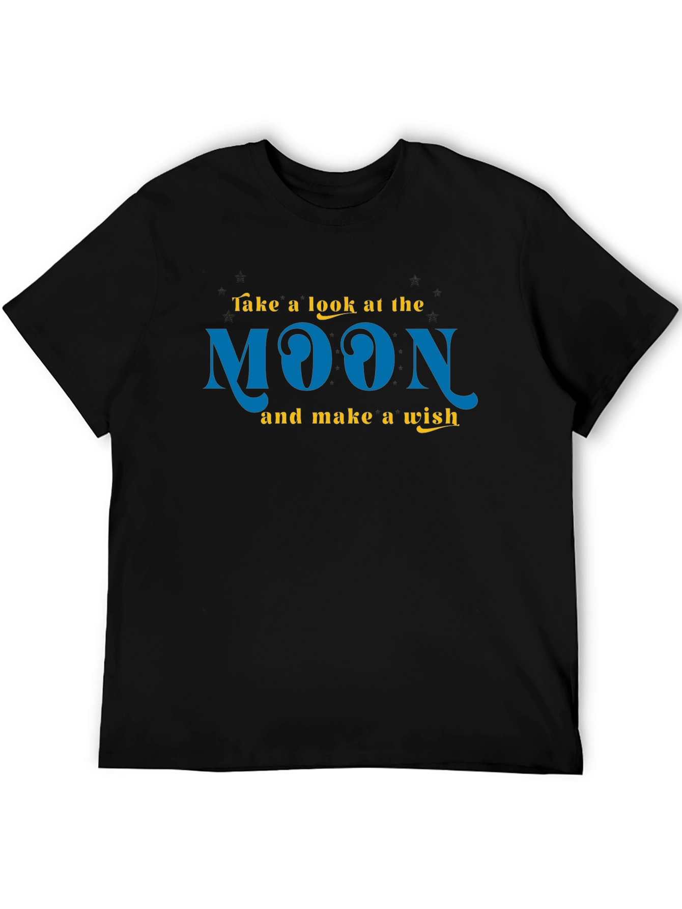 Moon Wish Graphic Tee - Black