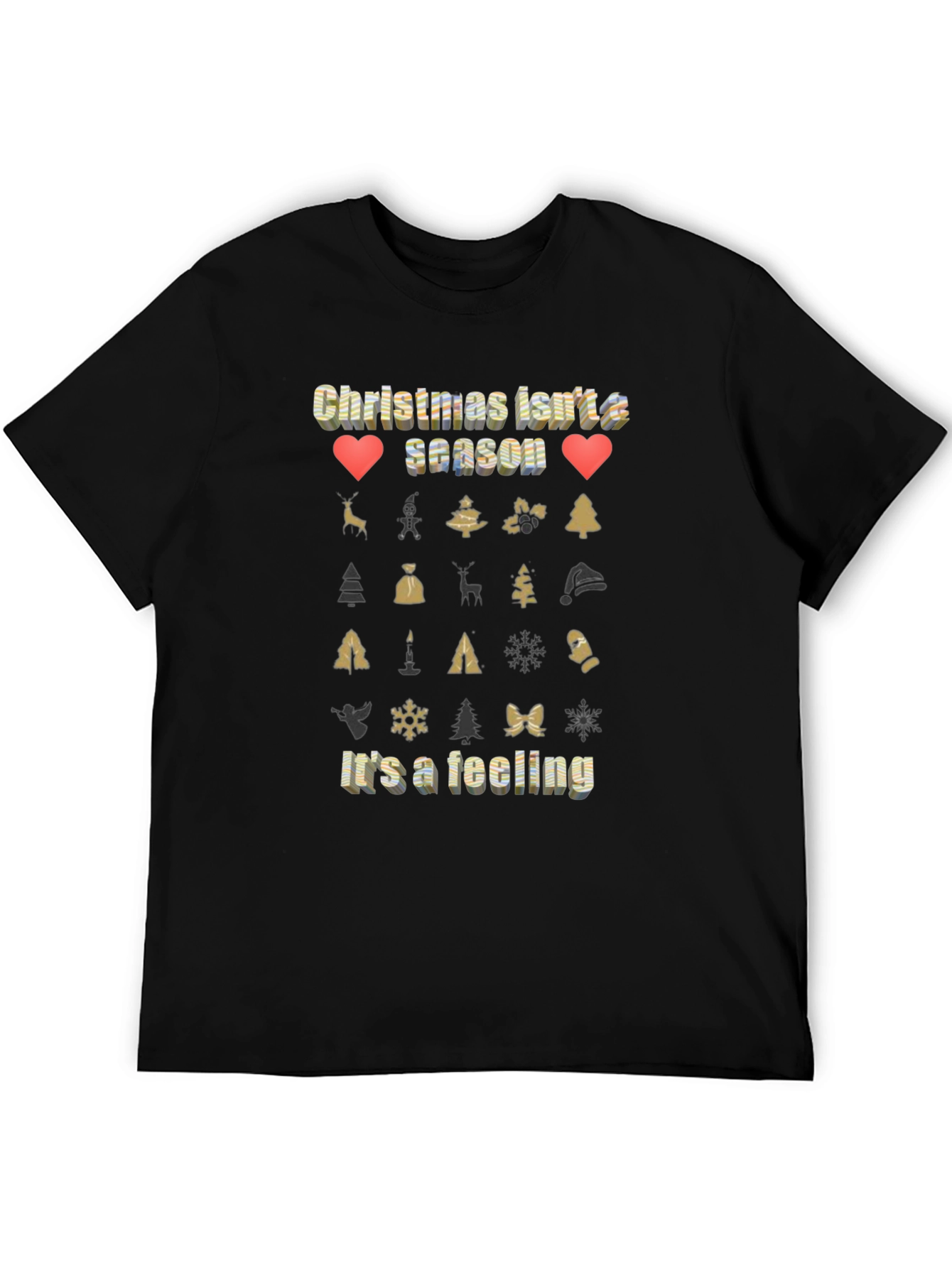 Festive Christmas Feeling Graphic Tee