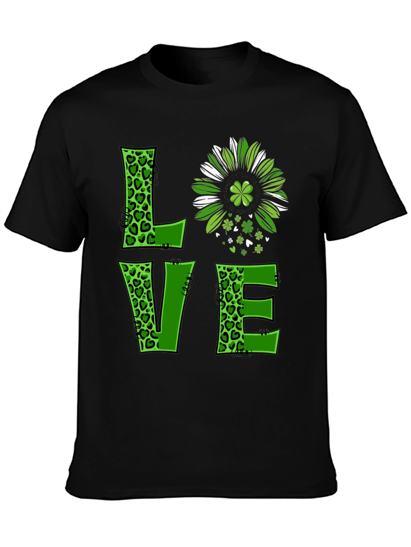 St. Patricks Day Love Clover T-Shirt