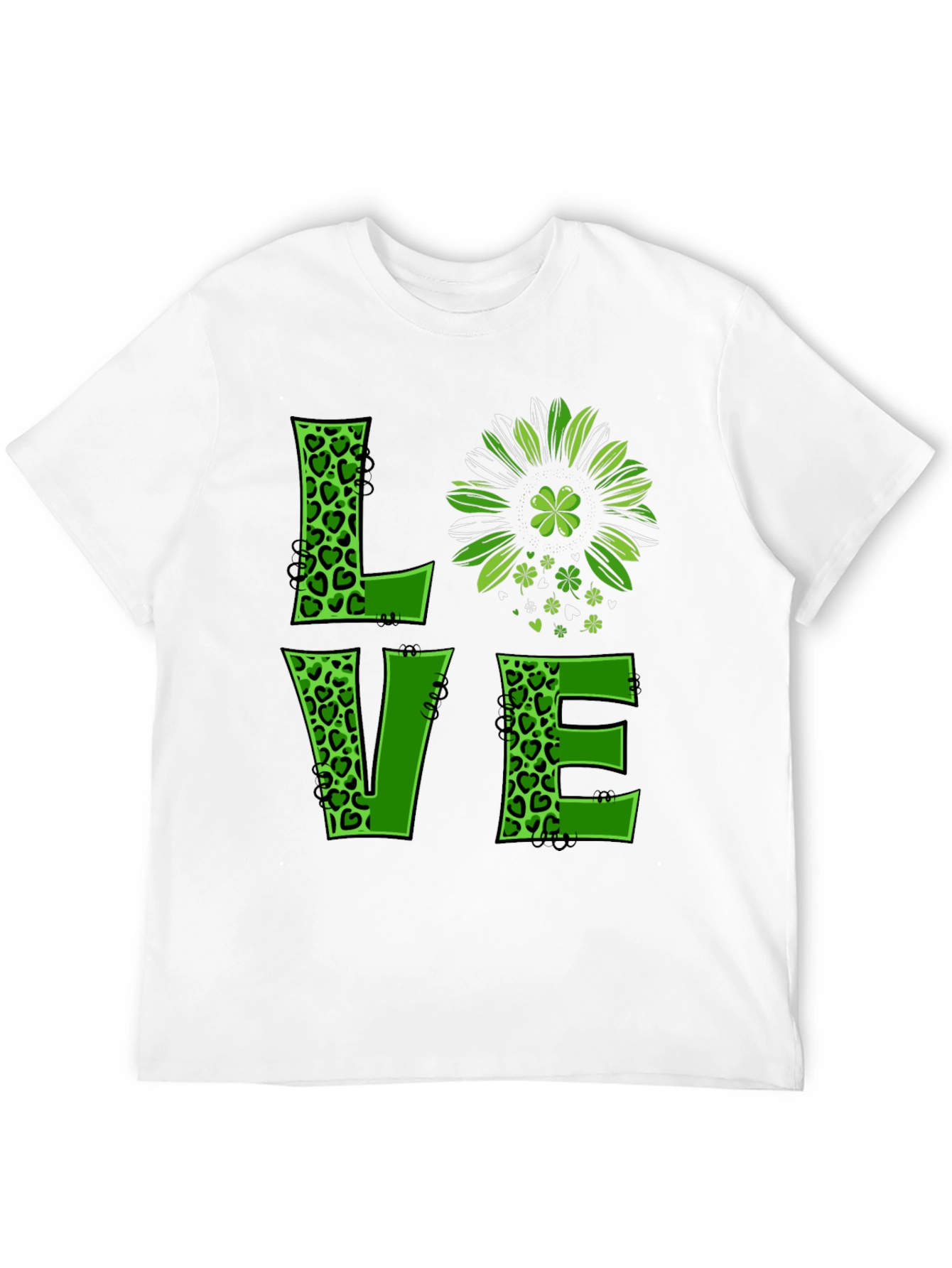 St. Patricks Day Love Clover T-Shirt