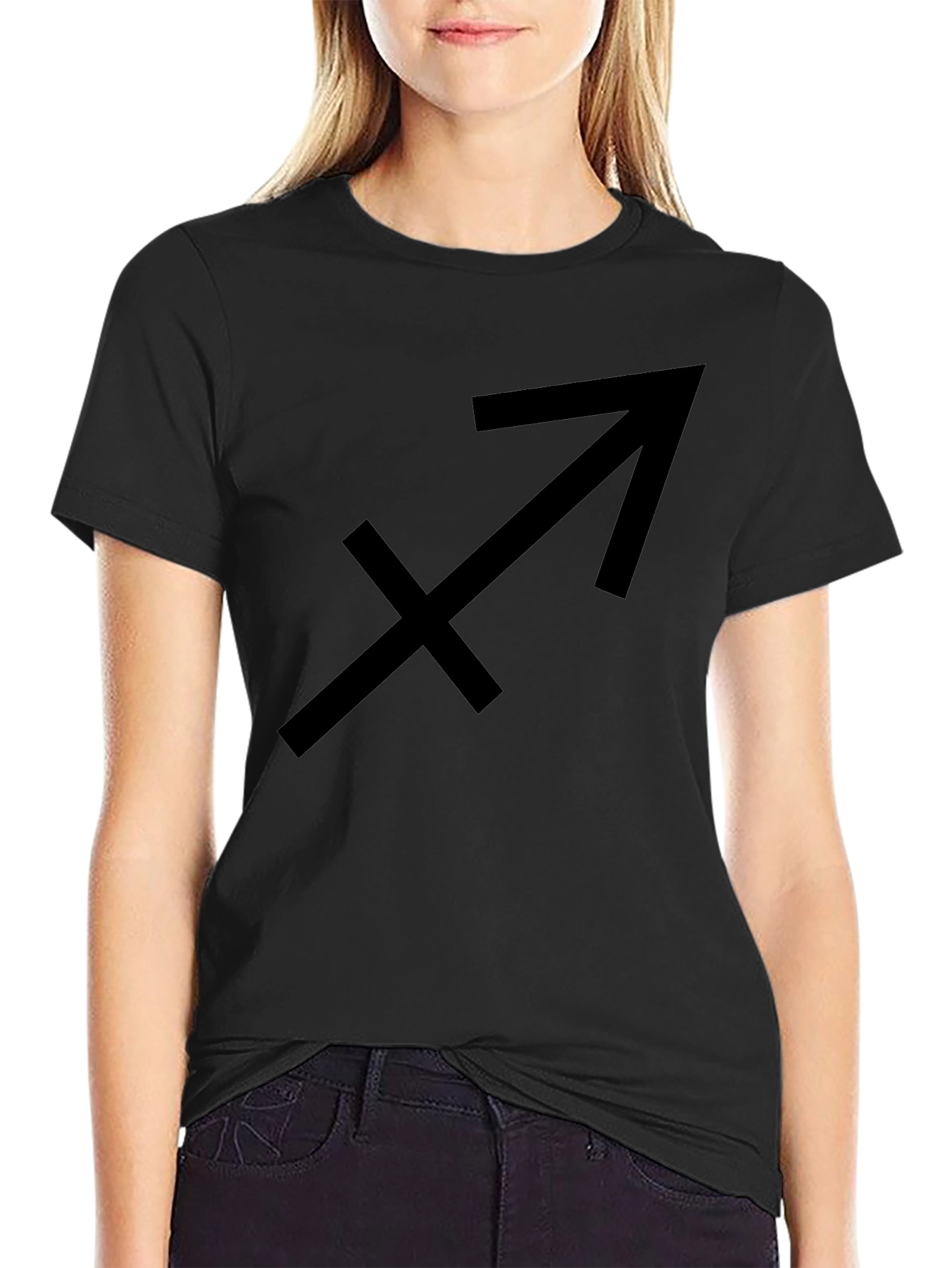 Sagittarius Zodiac T-Shirt - Black