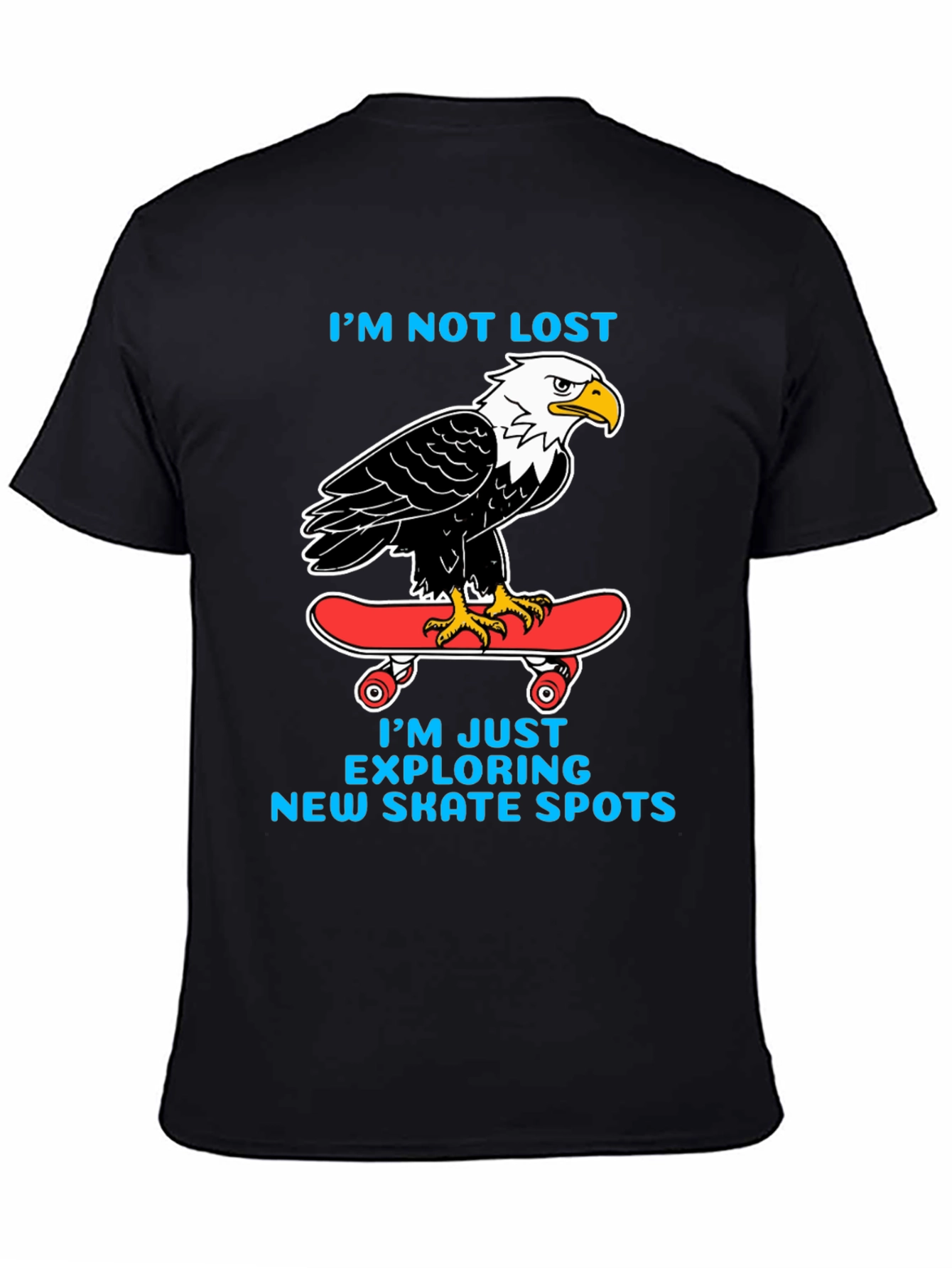 Bald Eagle Skateboard T-Shirt: Skate in Style!