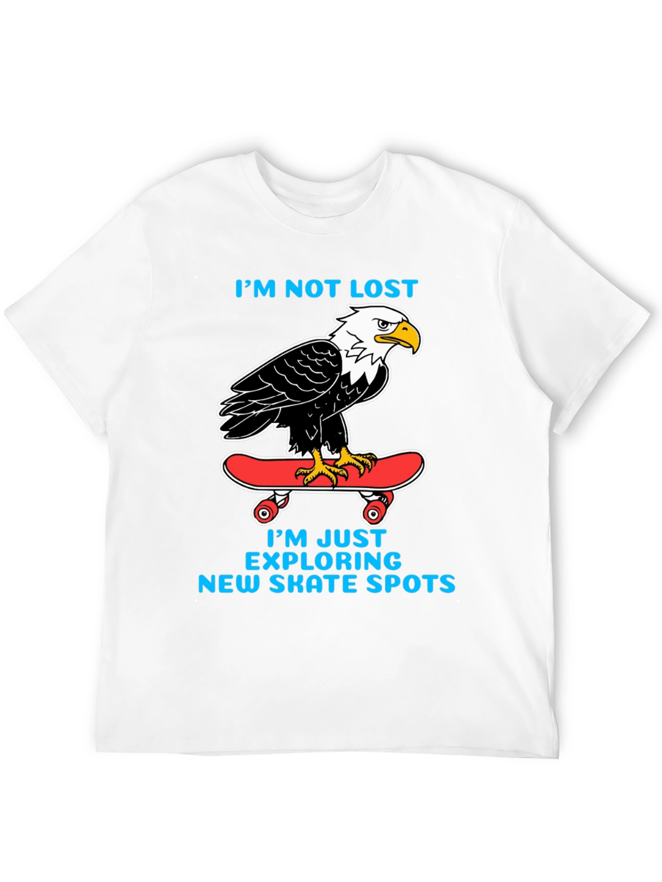 Bald Eagle Skateboard T-Shirt: Skate in Style!