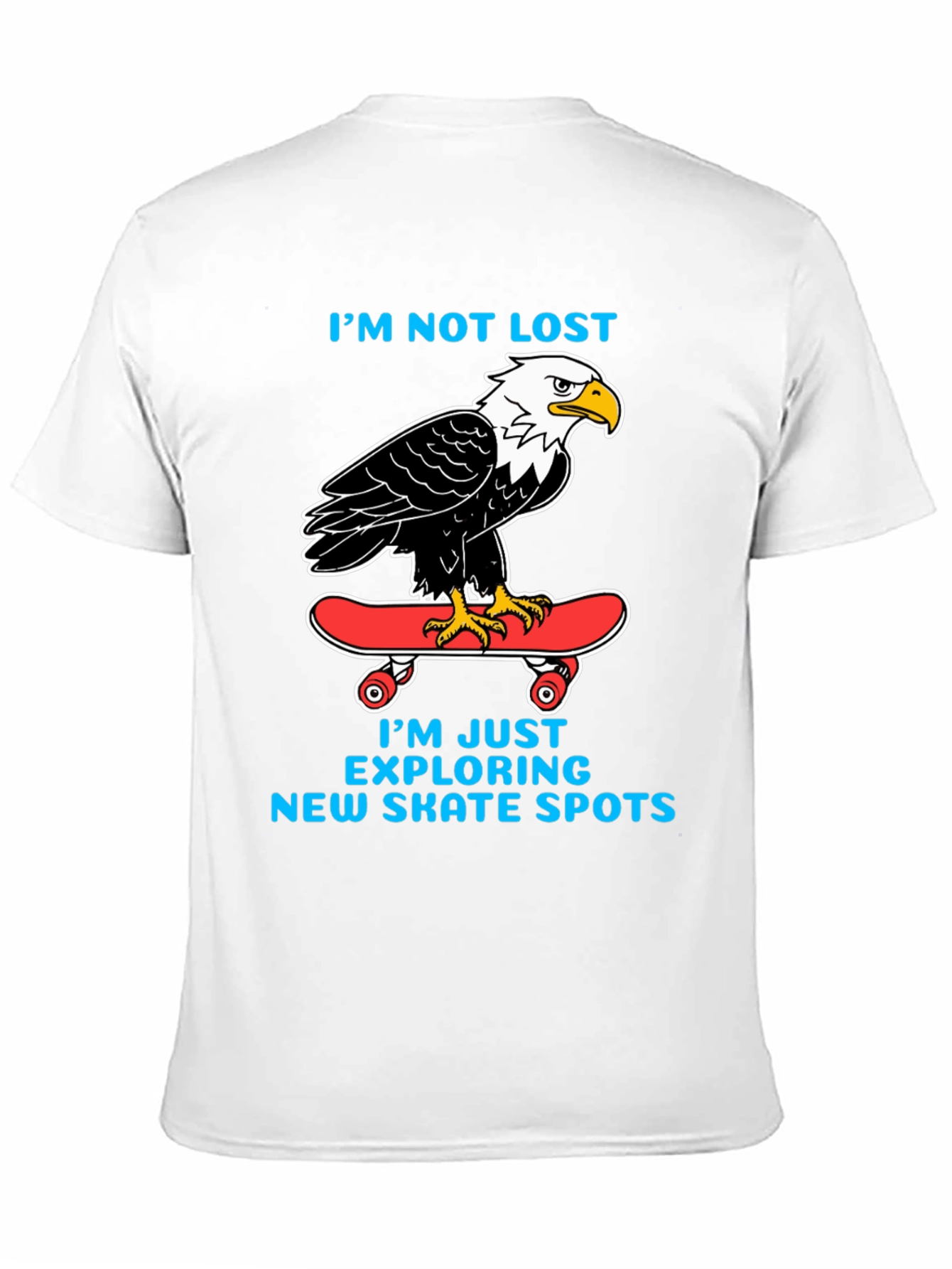 Bald Eagle Skateboard T-Shirt: Skate in Style!