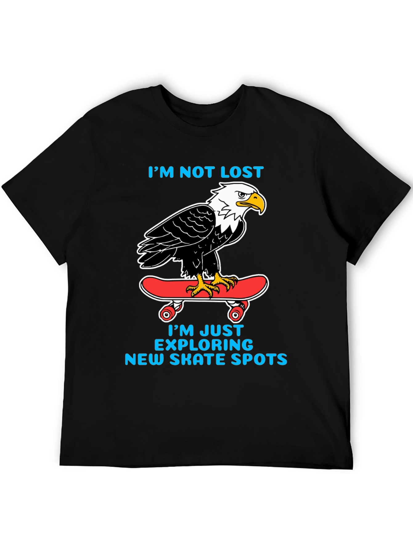 Bald Eagle Skateboard T-Shirt: Skate in Style!