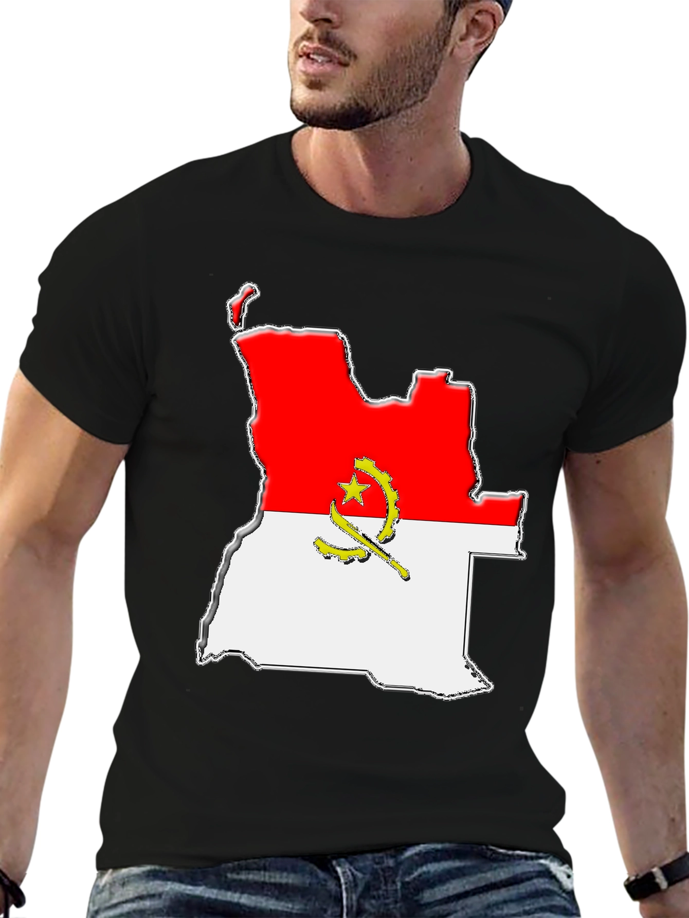 Angola Flag T-Shirt | Angola Pride