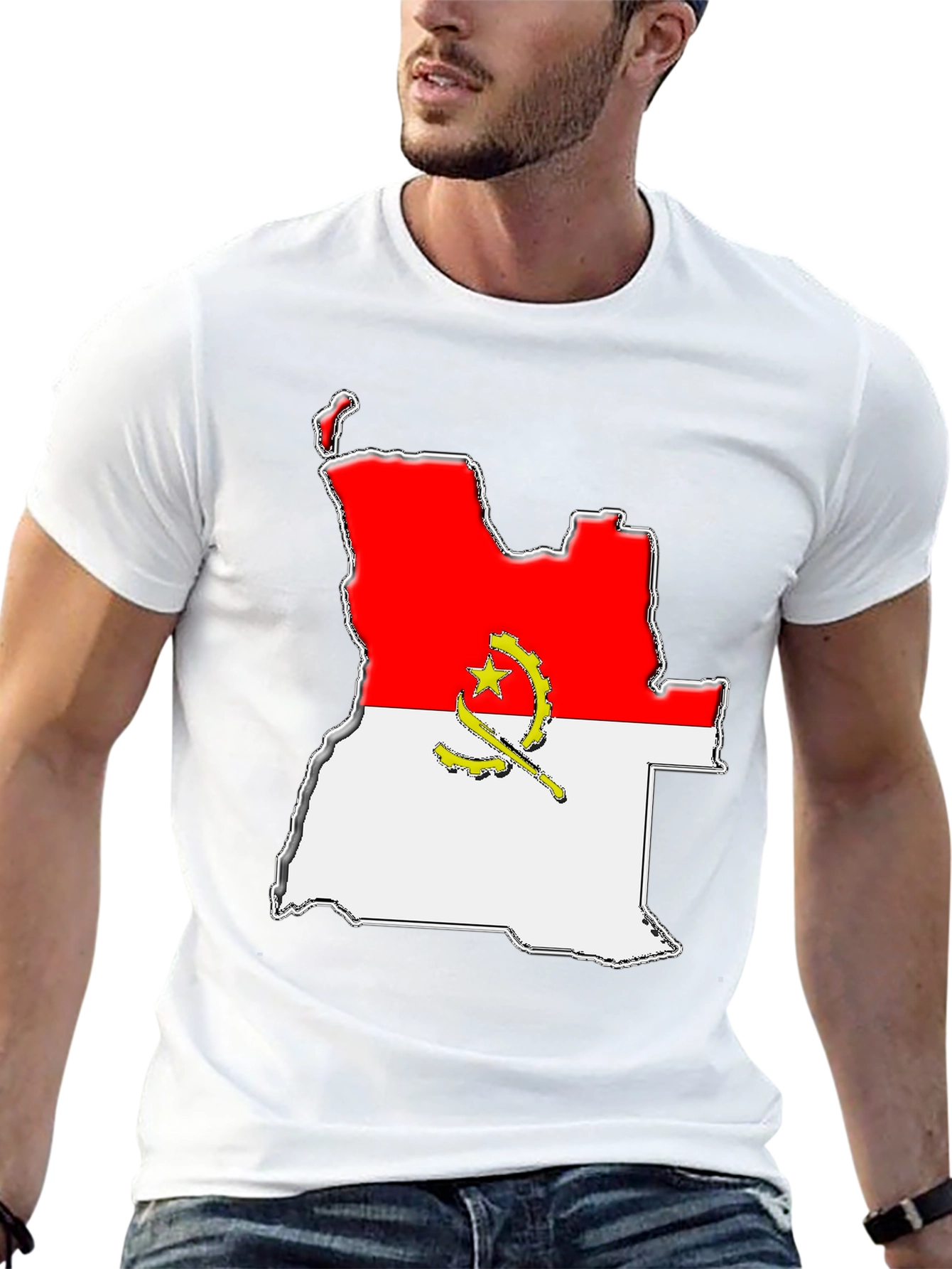 Angola Flag T-Shirt | Angola Pride