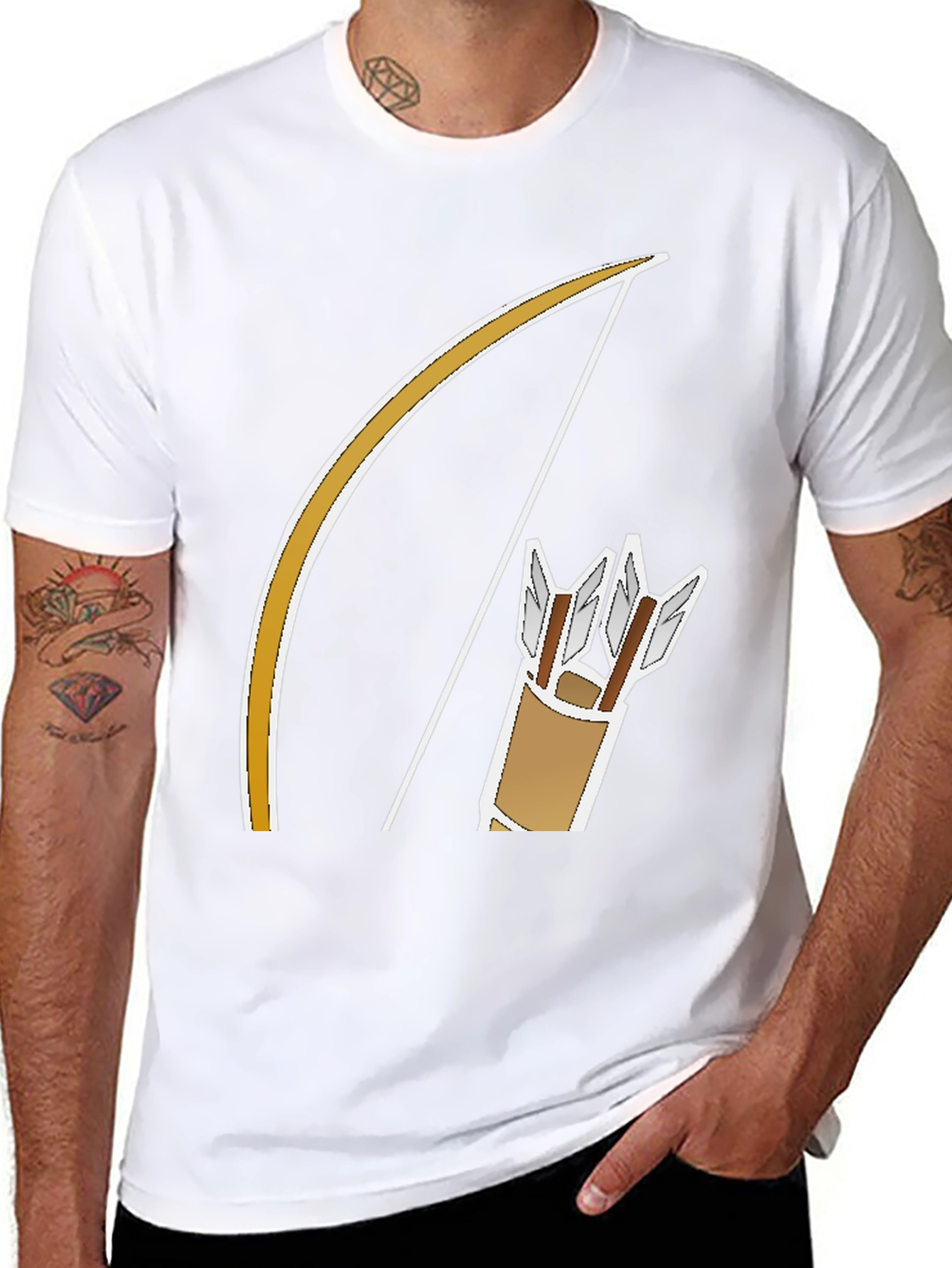 Archery T-Shirt - Bow & Arrow Graphic Tee
