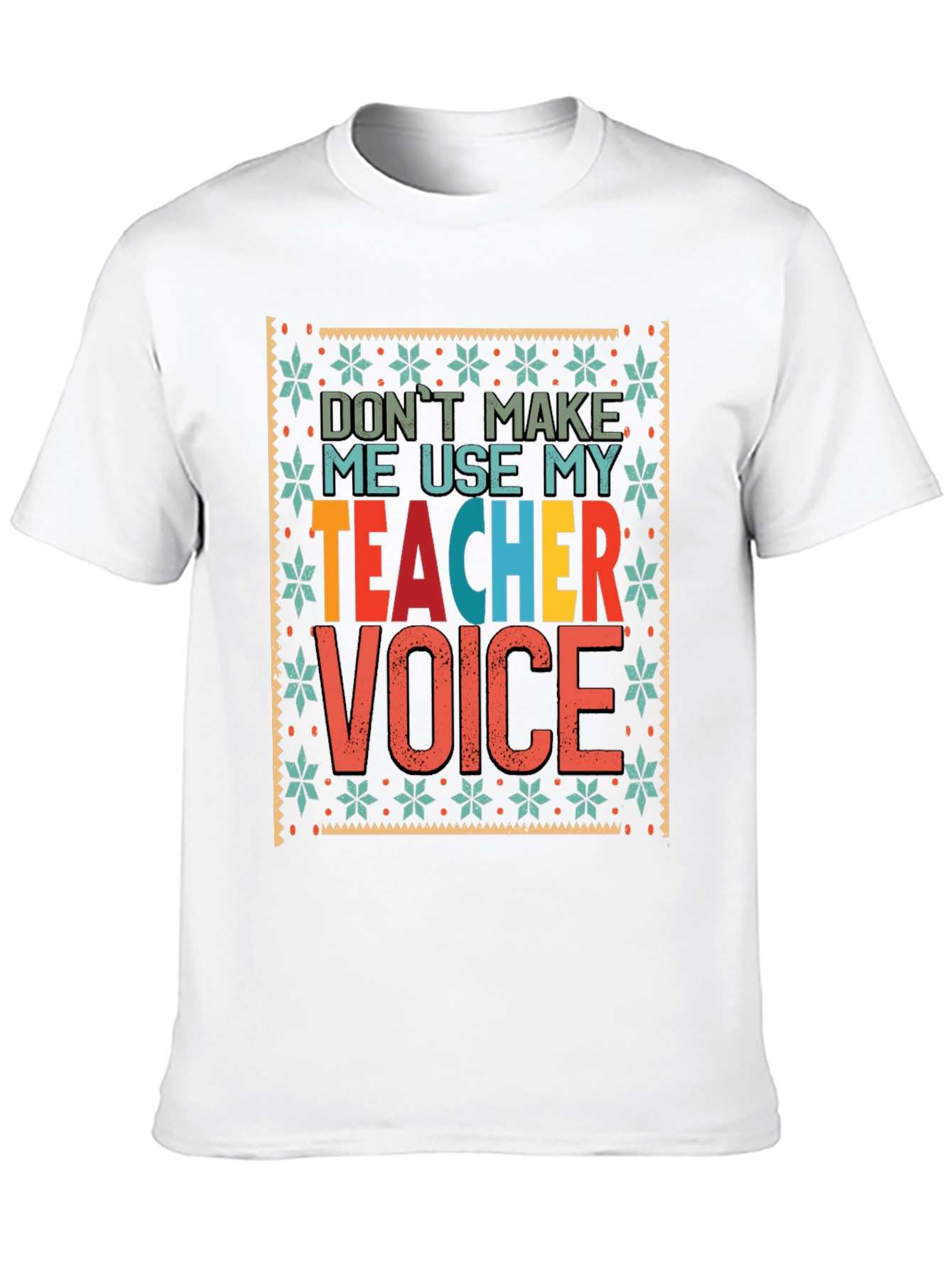 Teacher Voice Graphic Tee - Educator Apparel