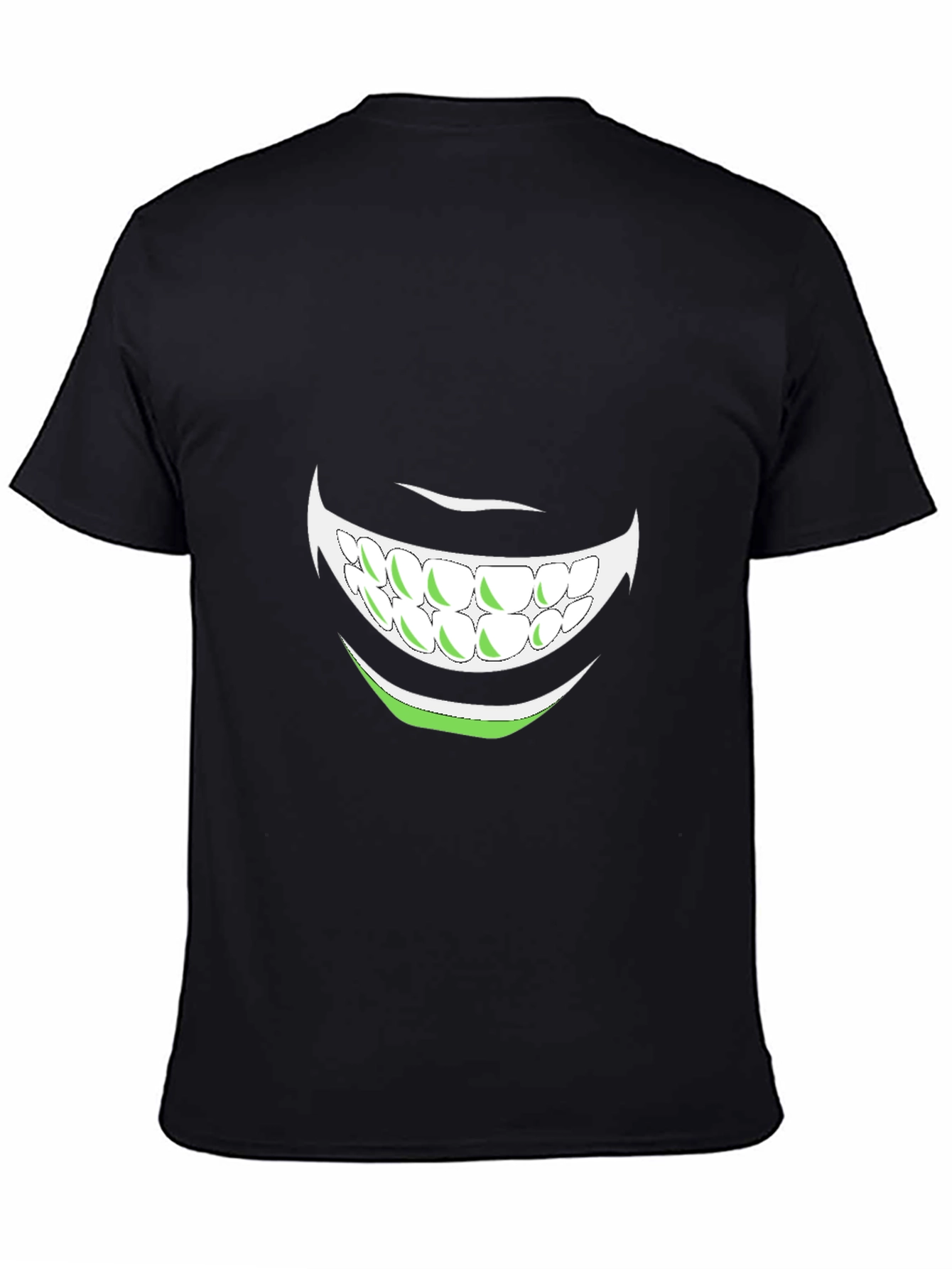 Mens Graphic Tee - Grinning Mouth Design