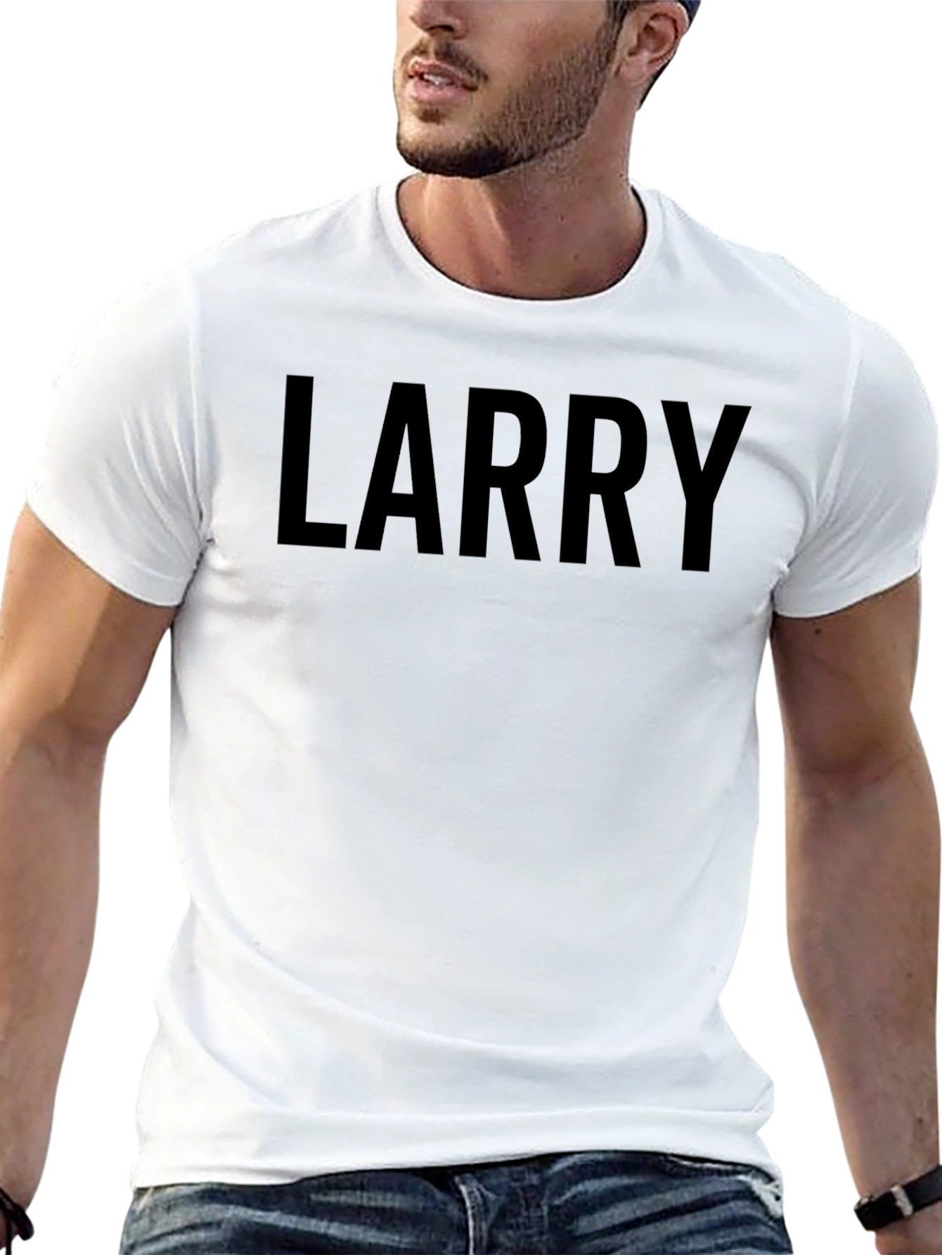 Larry Graphic T-Shirt - Classic Style Comfortable Fit