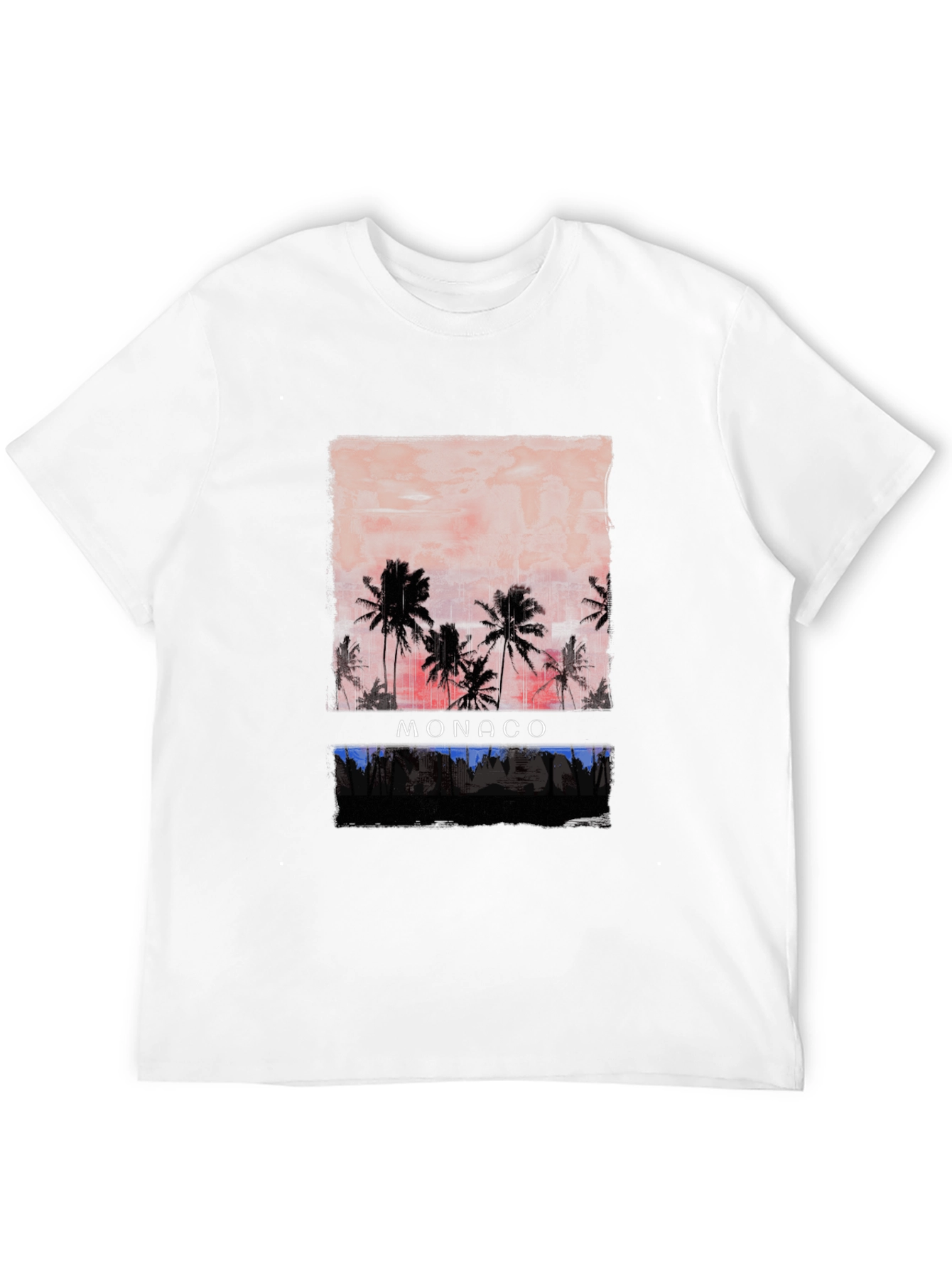 Monaco Palm Sunset Graphic Tee