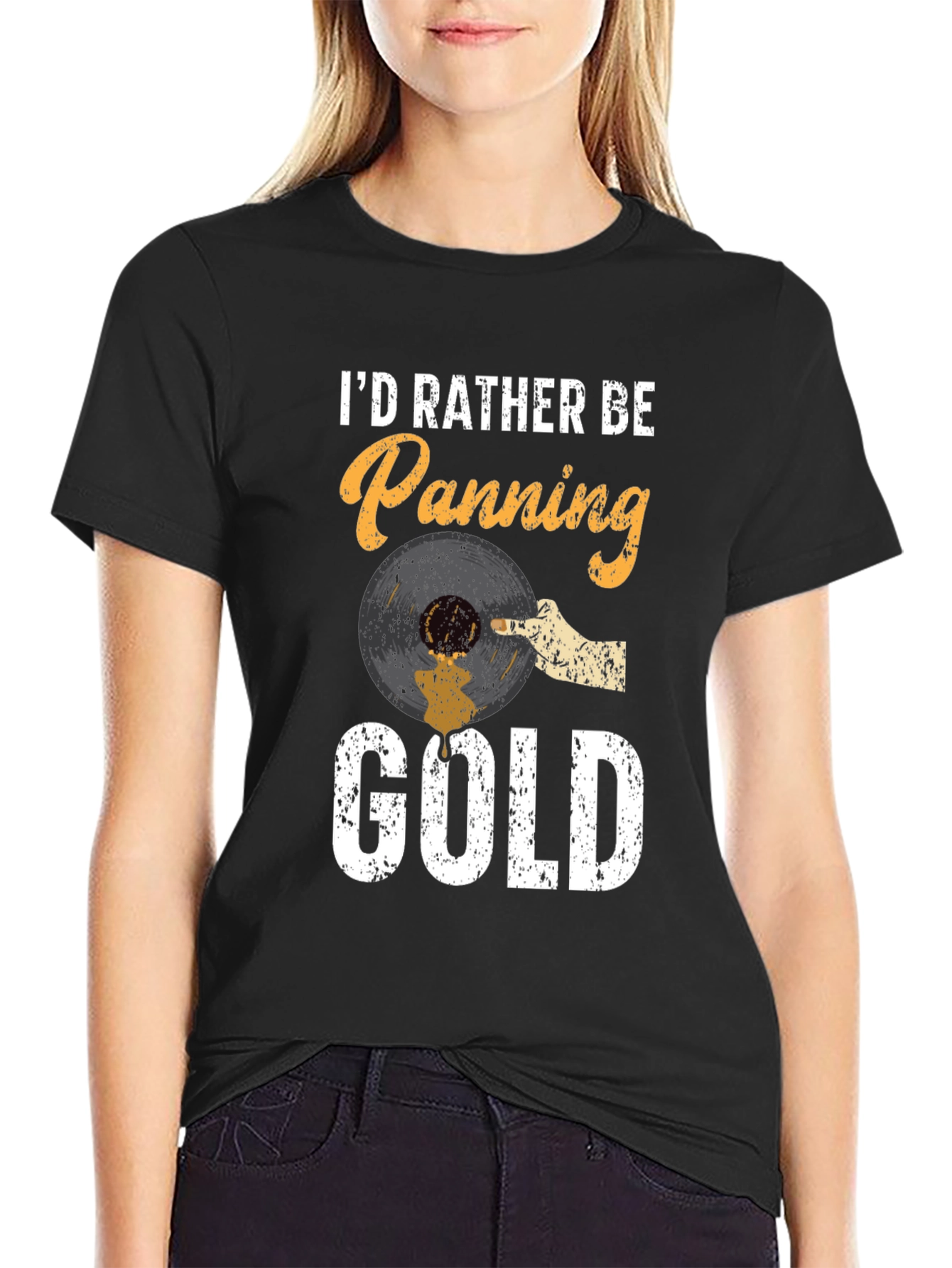 Panning Gold Graphic Tee