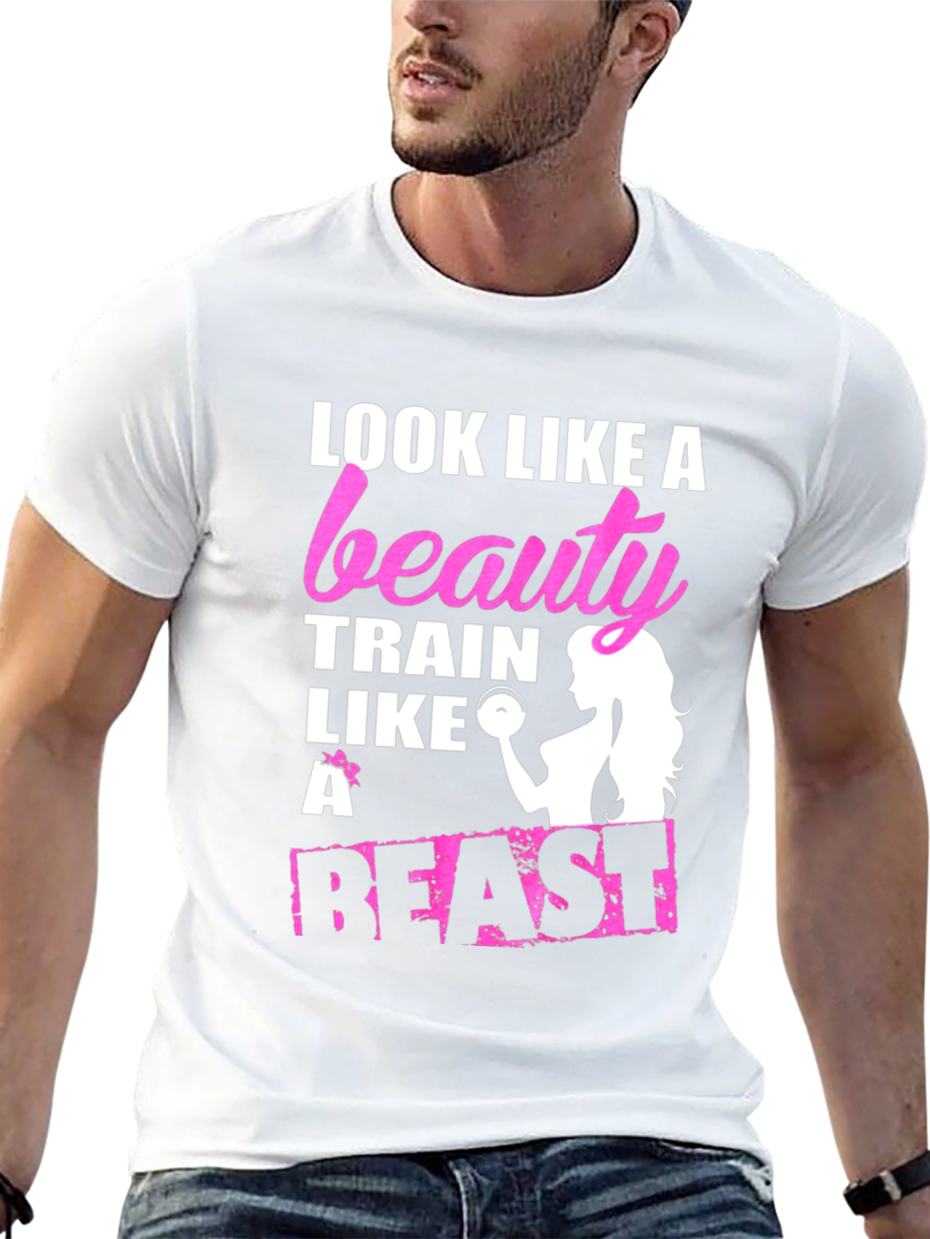 Look Like A Beauty Train Like A Beast T-Shirt