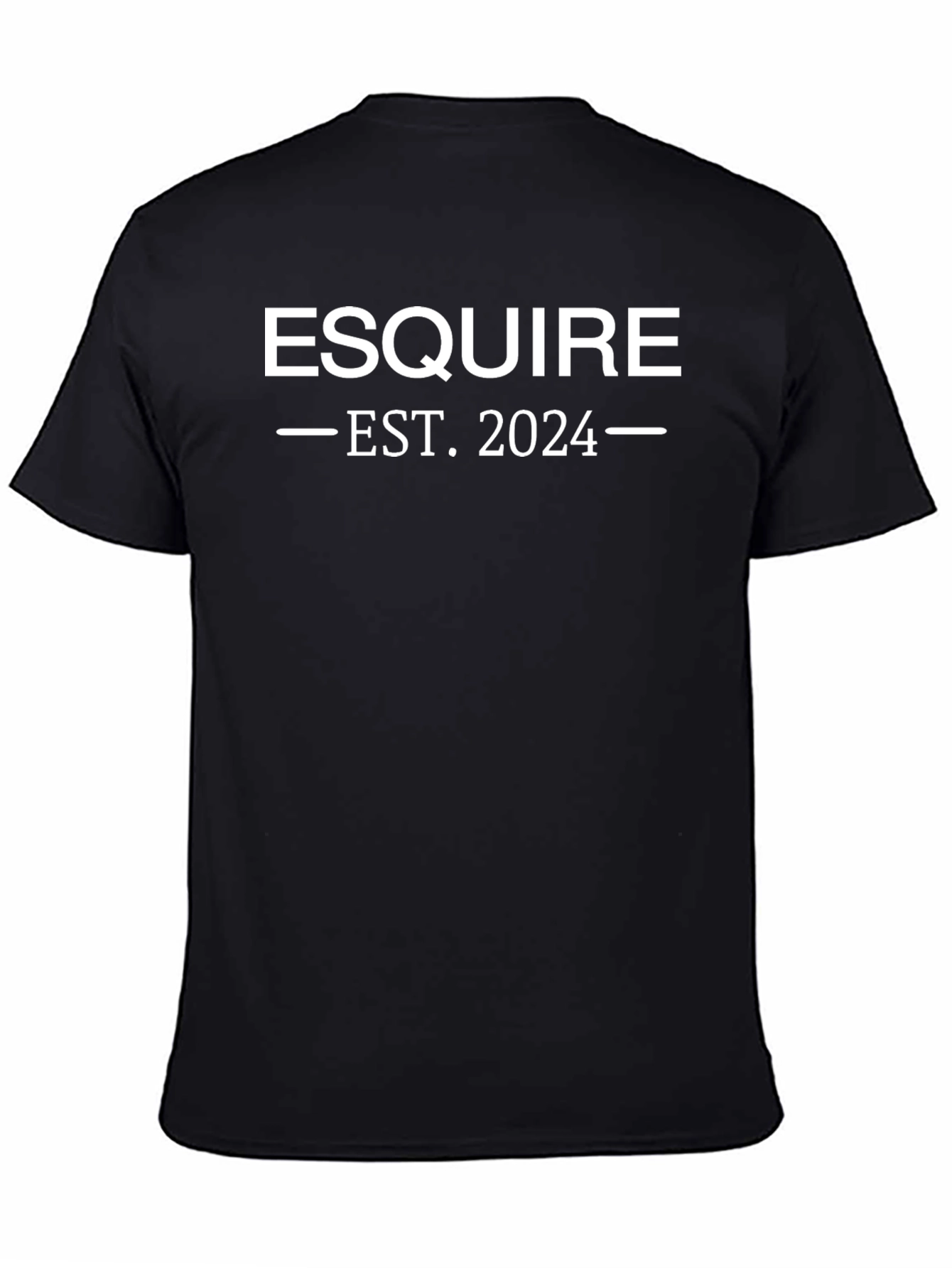 Esquire Est. 2024 Black T-Shirt
