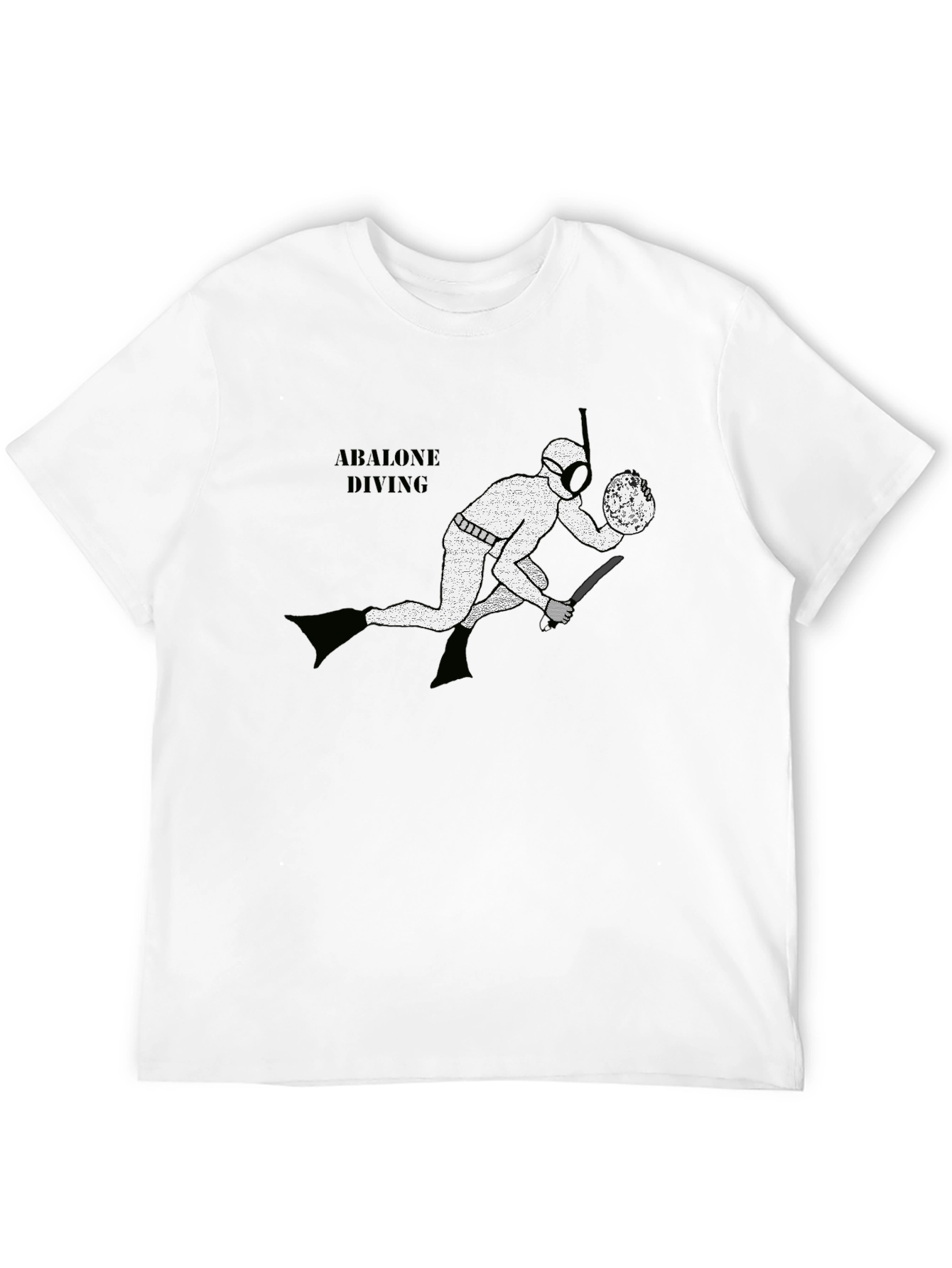 Abalone Diving Graphic T-Shirt