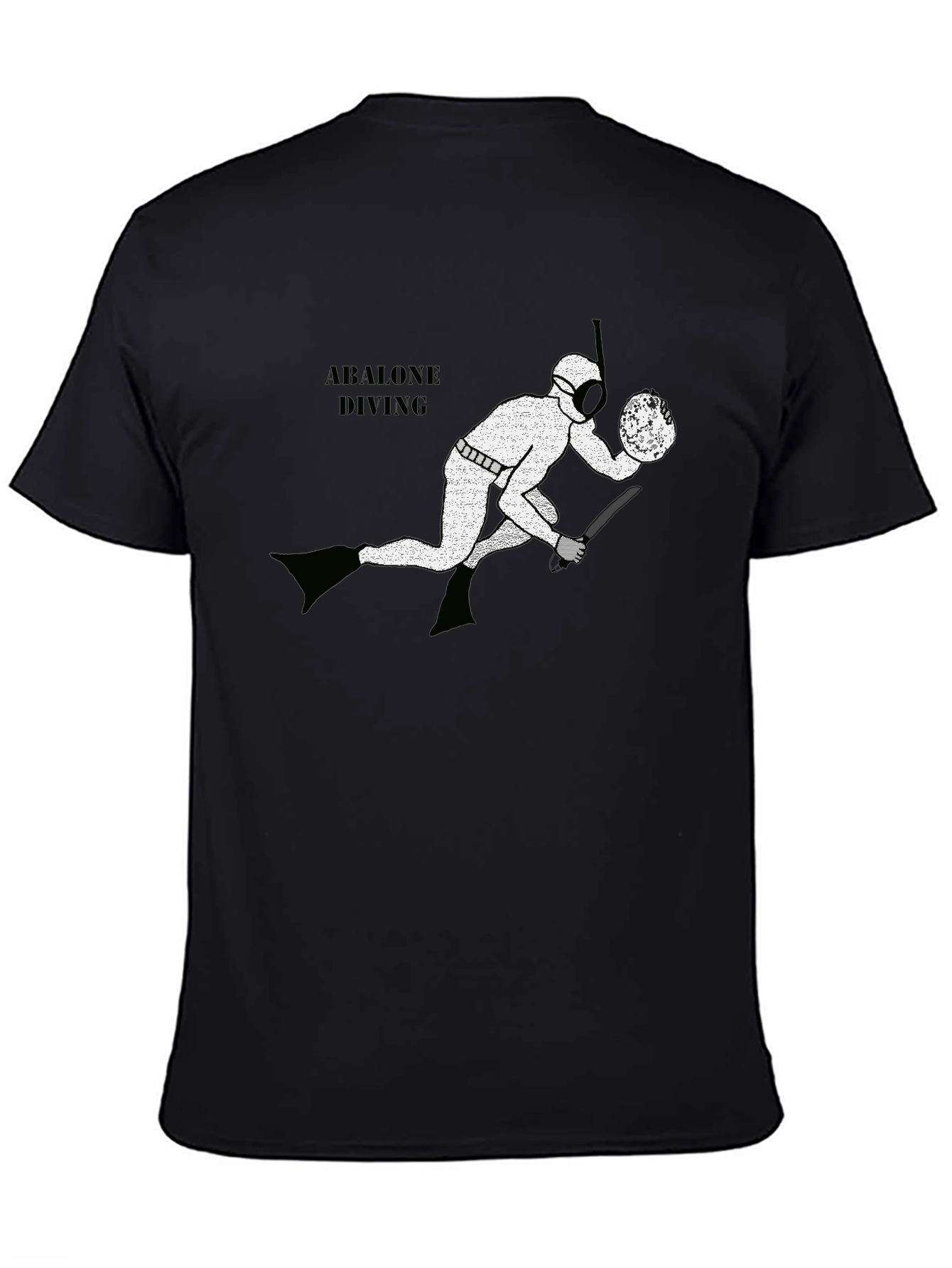Abalone Diving Graphic T-Shirt