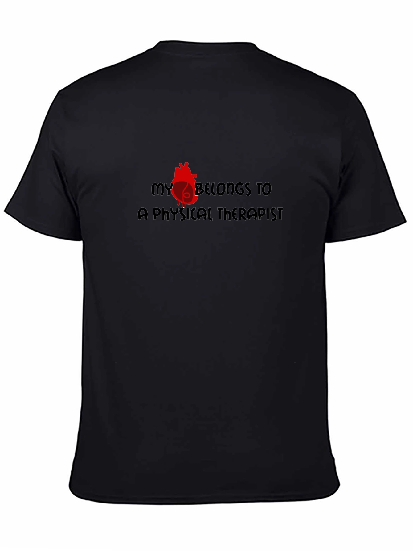 Physical Therapist Heart Graphic T-Shirt