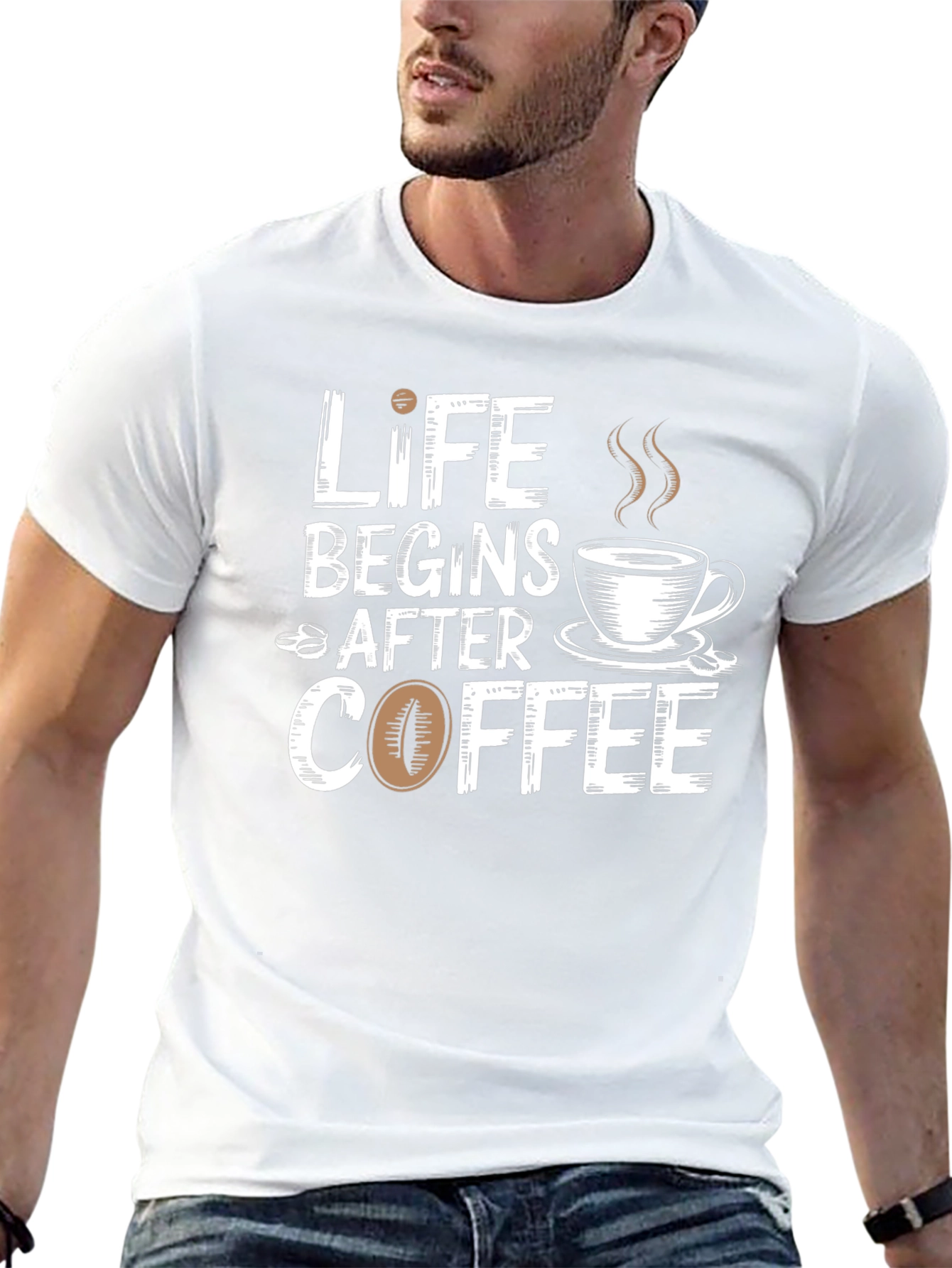 Life Begins After Coffee T-Shirt