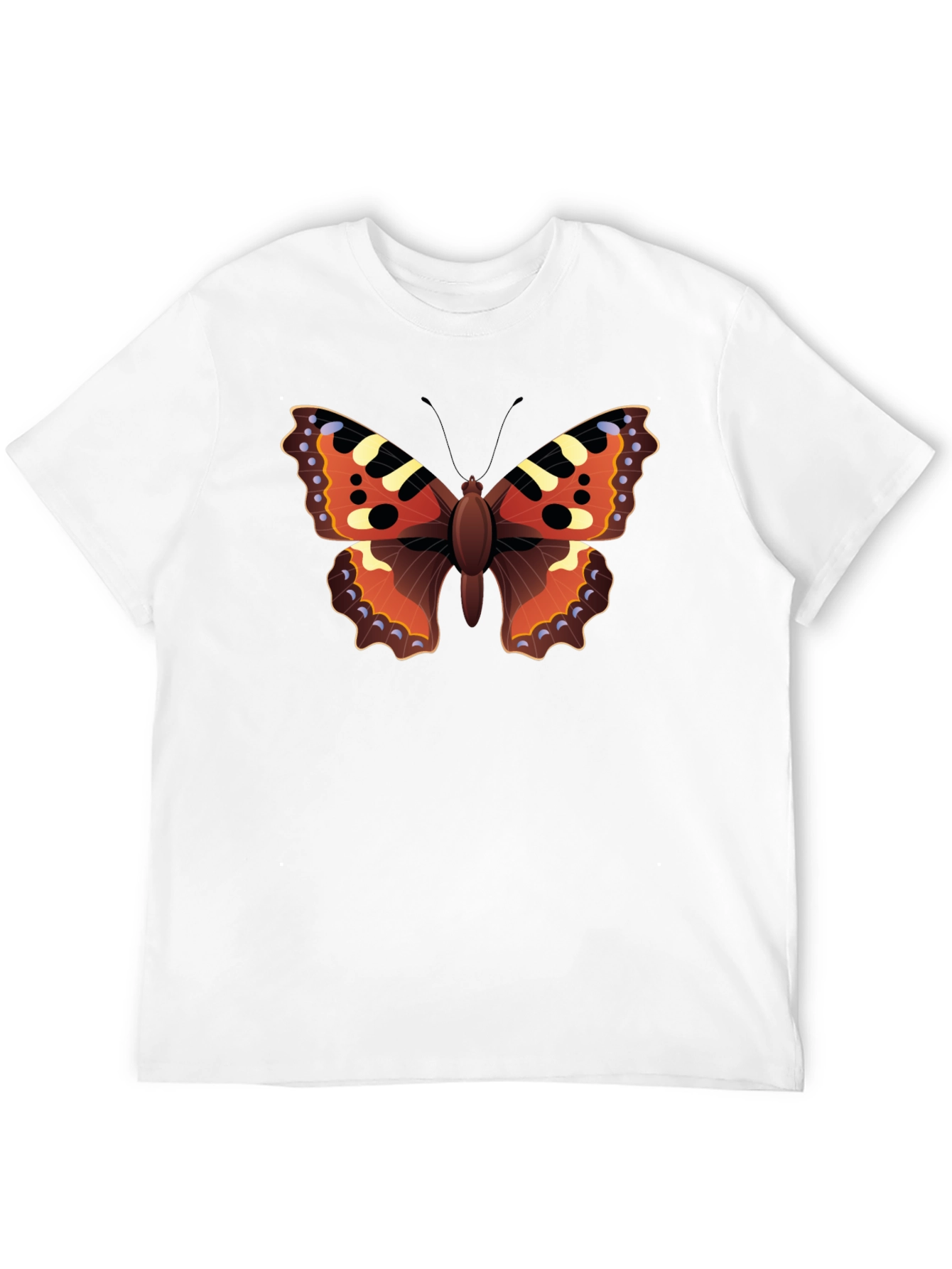 Butterfly Graphic Black T-Shirt