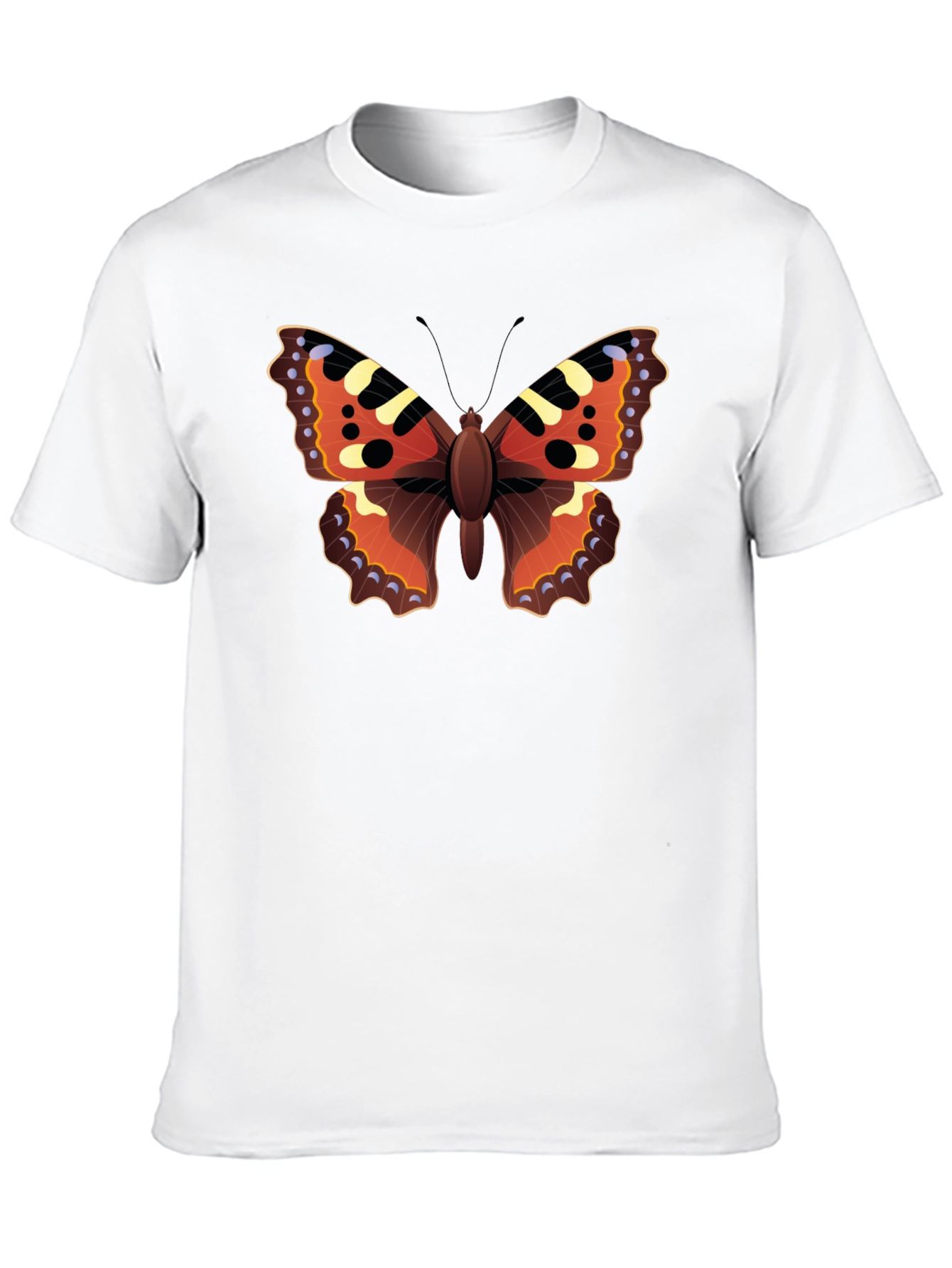 Butterfly Graphic Black T-Shirt
