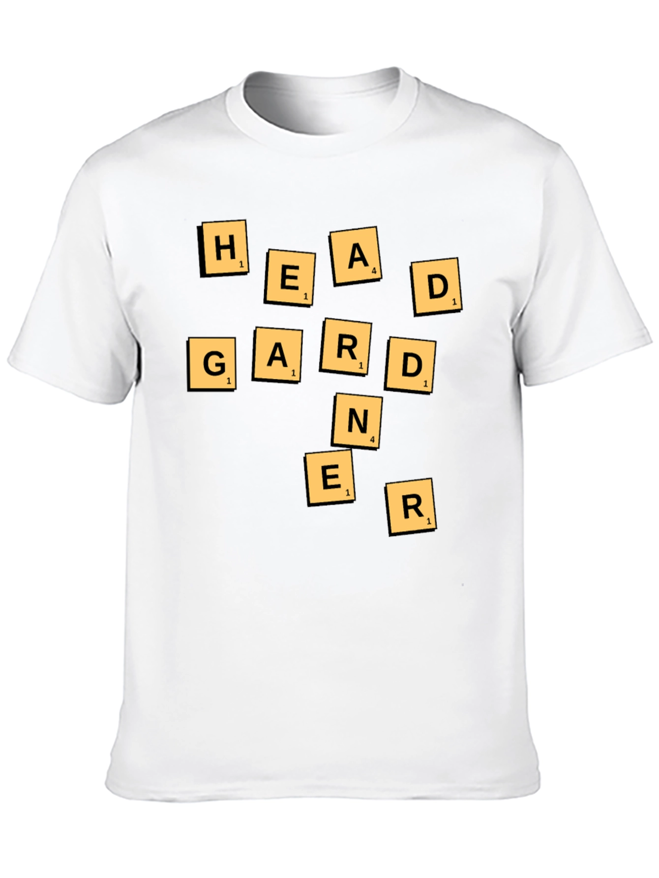 Head Gardener T-Shirt - Word Game Tee