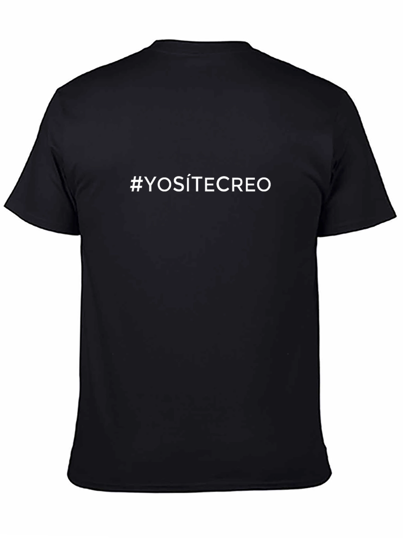 #YOSÍTECREO Black T-Shirt