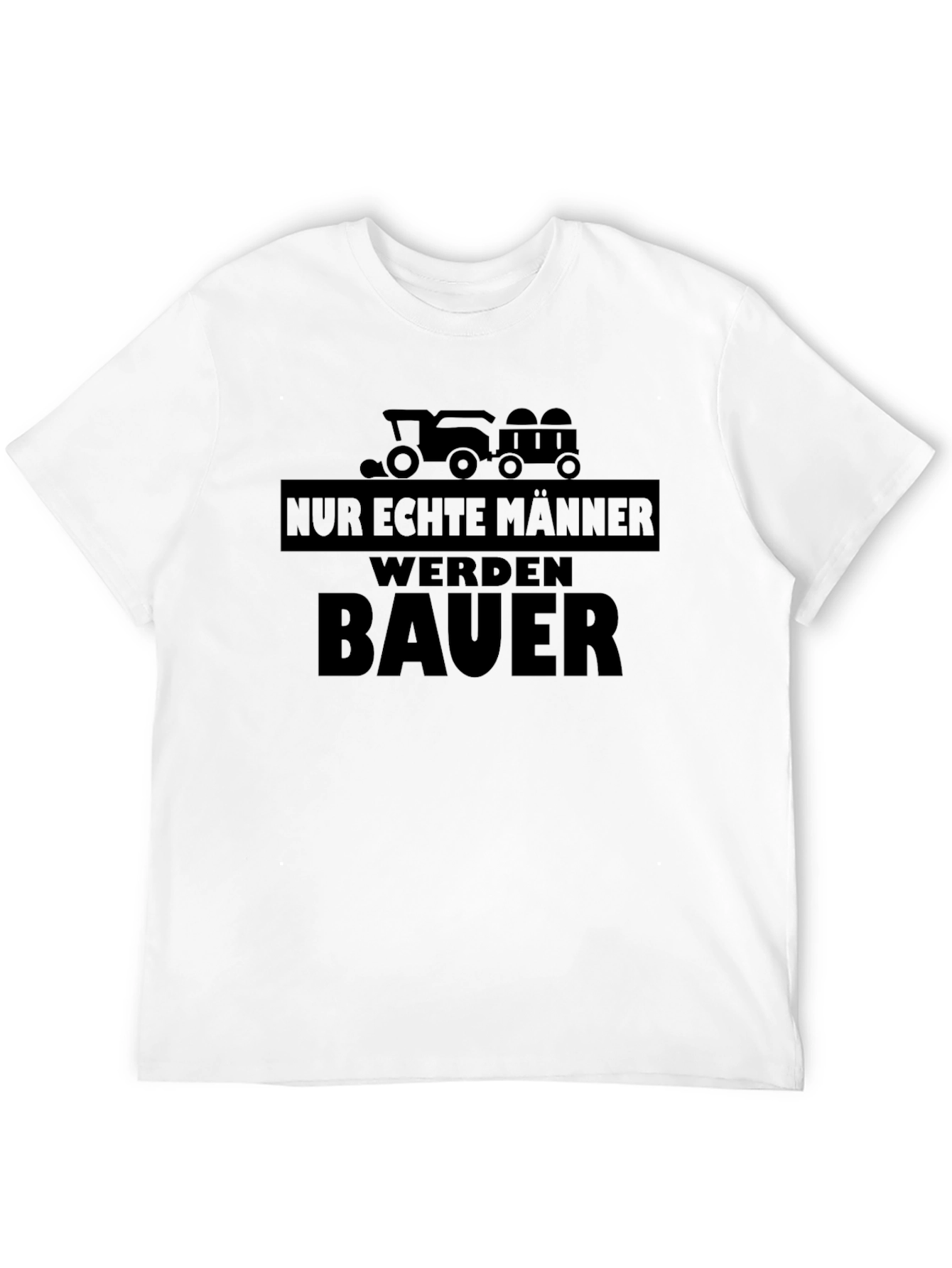 Only Real Men Become Farmers T-Shirt