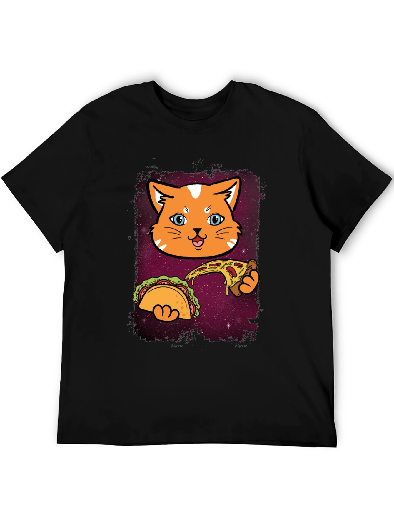 Cat Taco Pizza T-Shirt