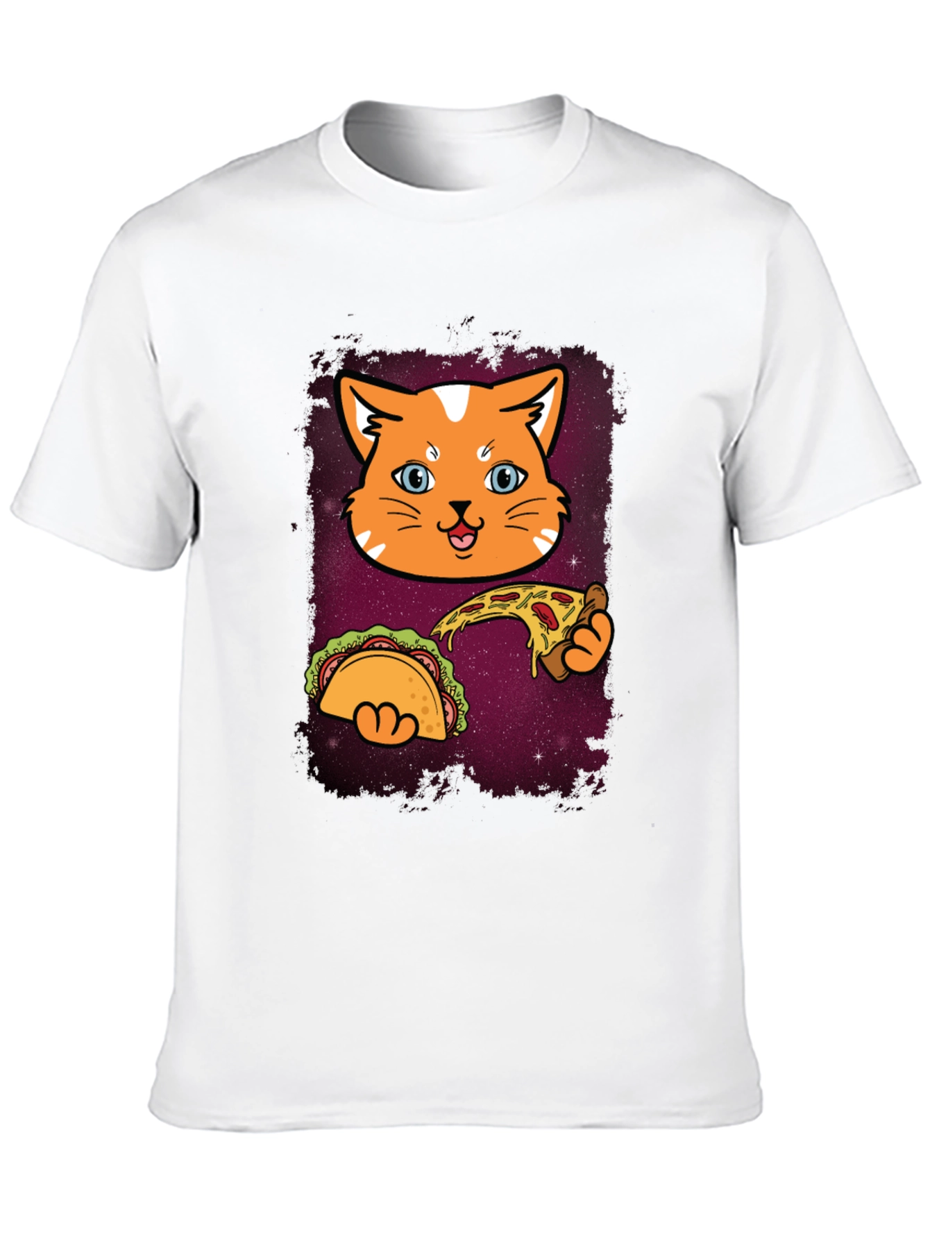 Cat Taco Pizza T-Shirt