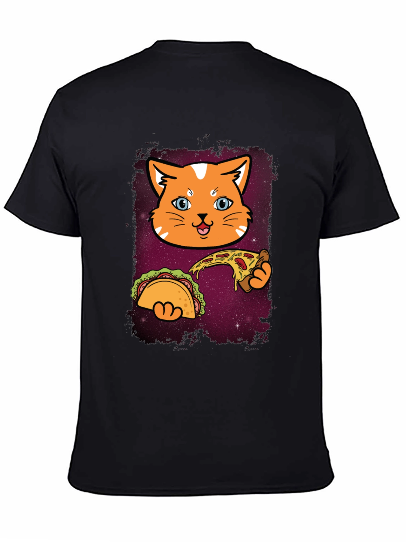 Cat Taco Pizza T-Shirt