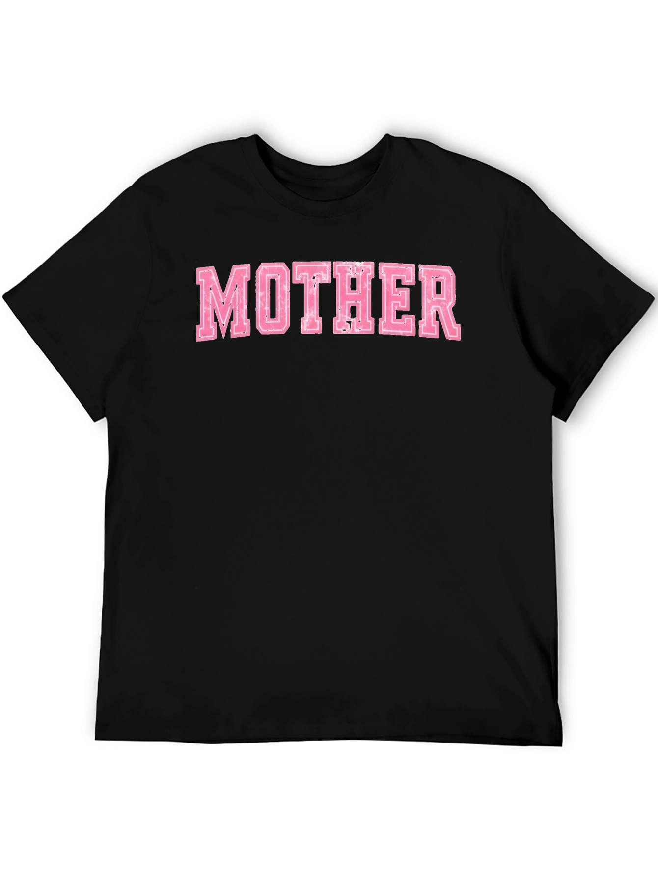 Mother Graphic T-Shirt - Pink Lettering