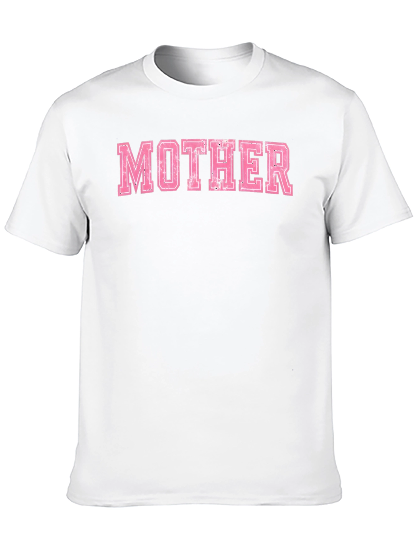Mother Graphic T-Shirt - Pink Lettering