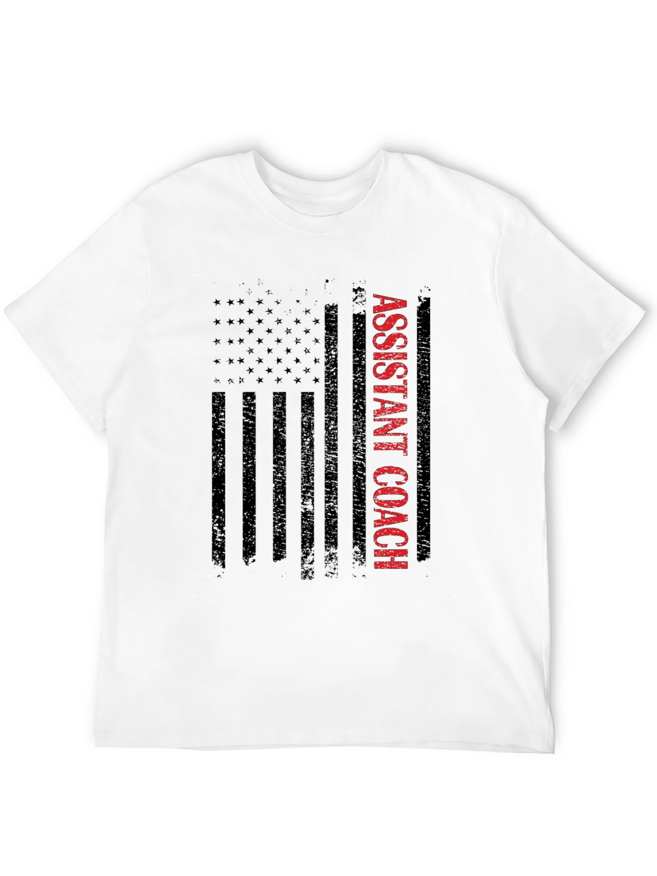 Assistant Coach US Flag Graphic Tee