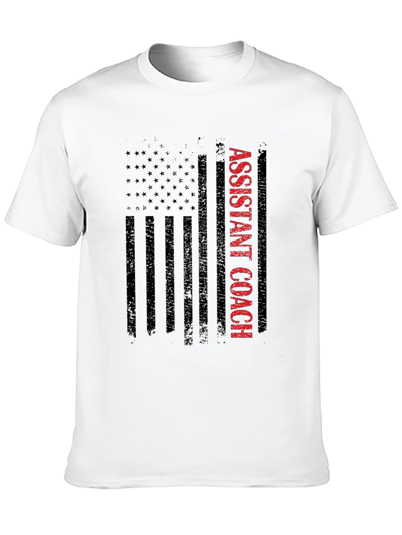 Assistant Coach US Flag Graphic Tee