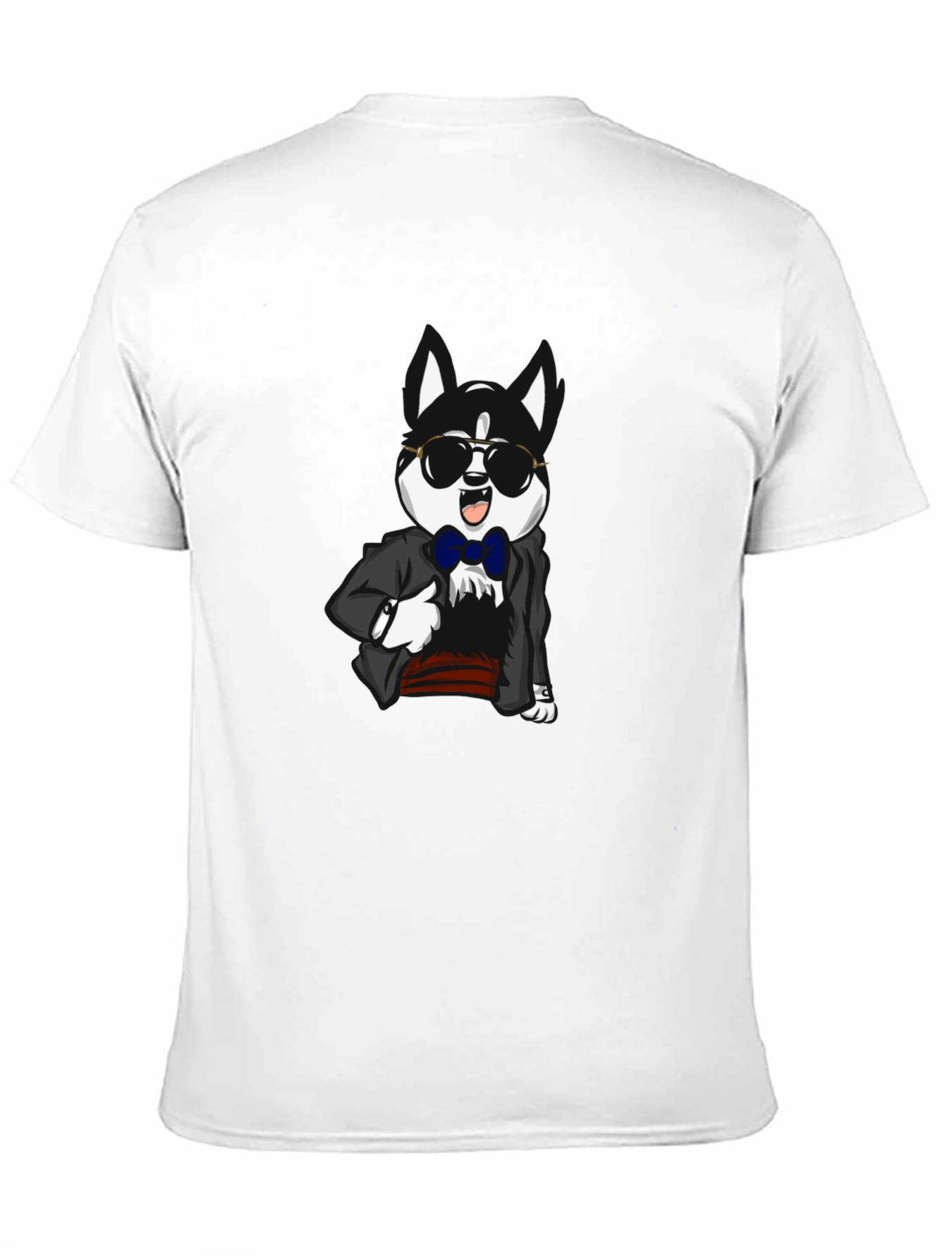 Dog in Suit Graphic T-Shirt