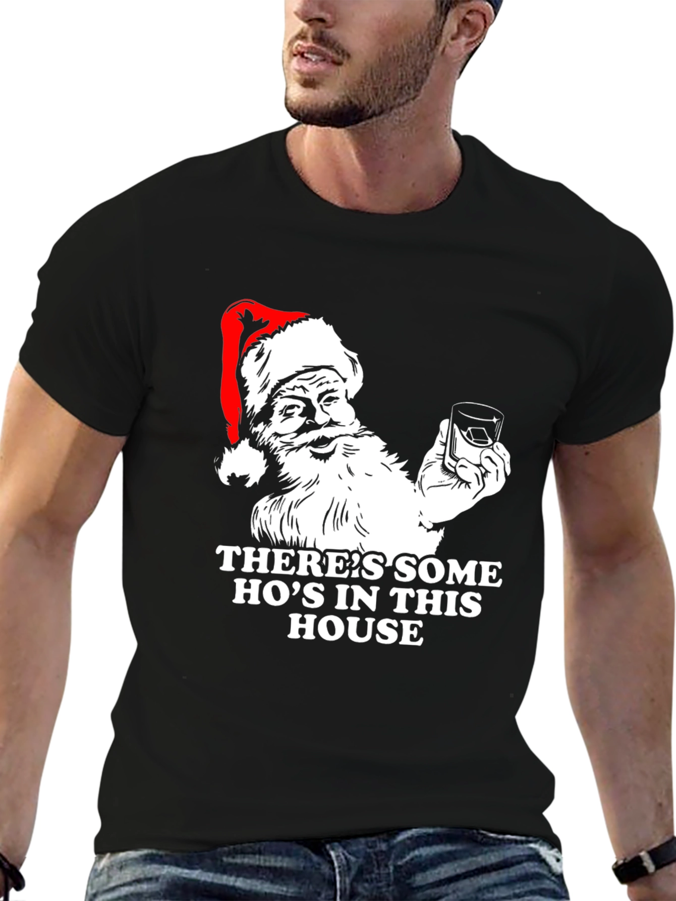 Humorous Santa Christmas T-Shirt