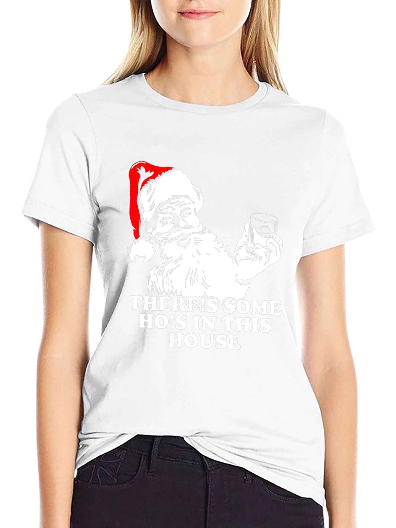Humorous Santa Christmas T-Shirt