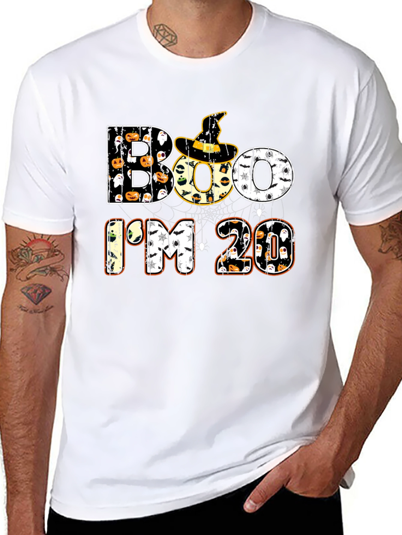 Boo Im 20 T-Shirt Halloween Party