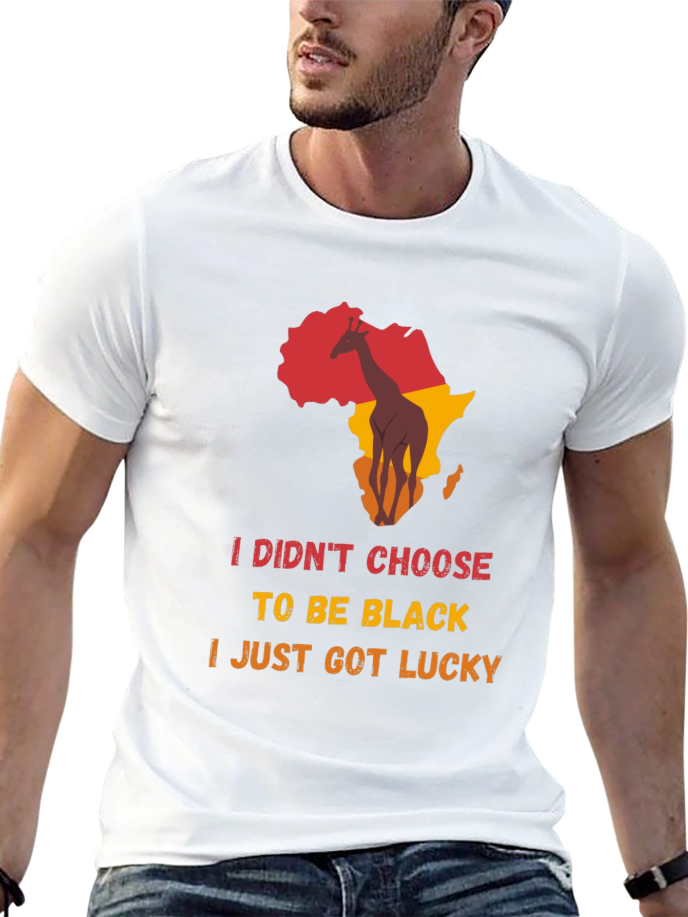 Lucky Black Graphic Tee