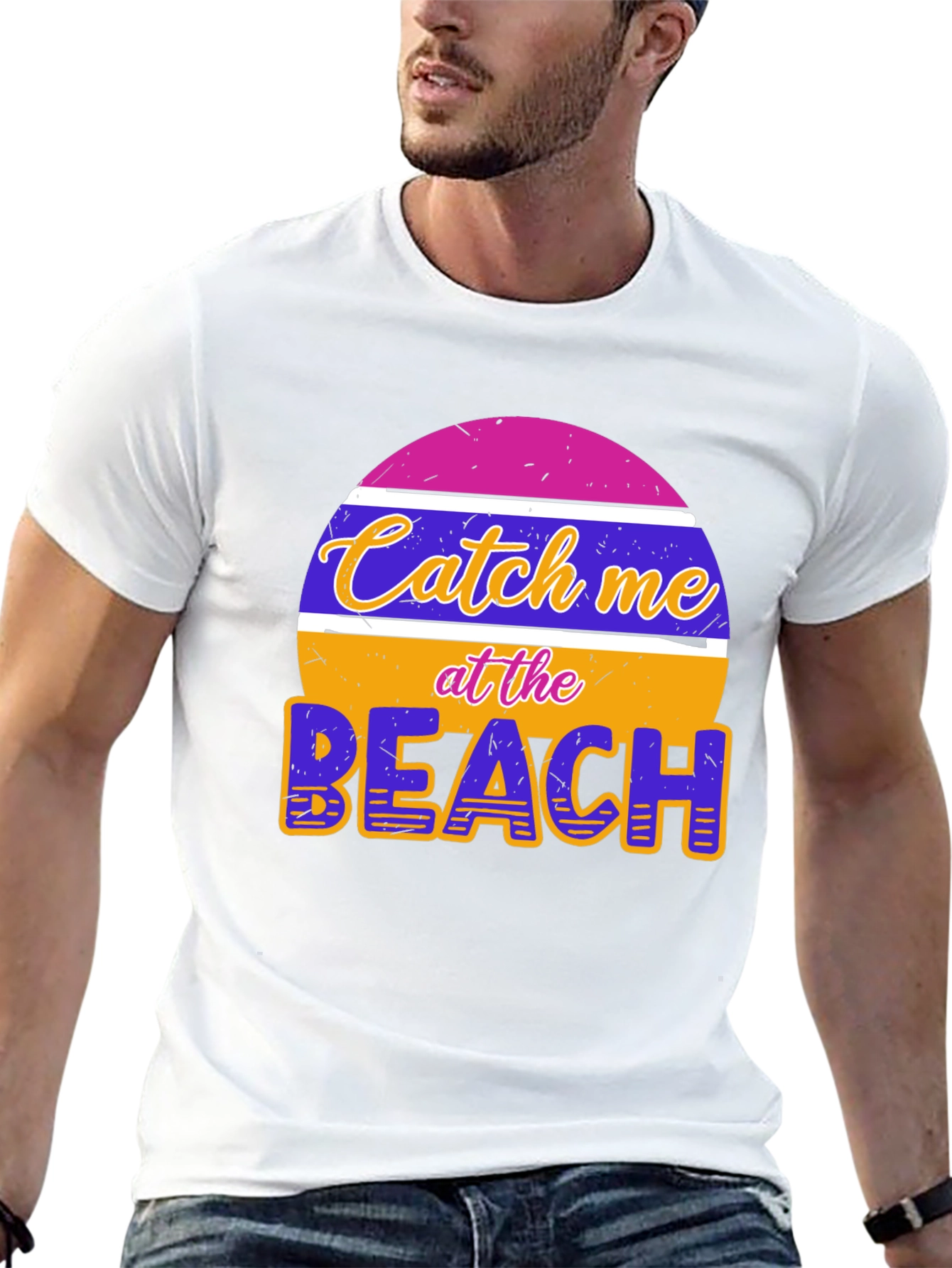 Catch Me At The Beach Graphic Tee